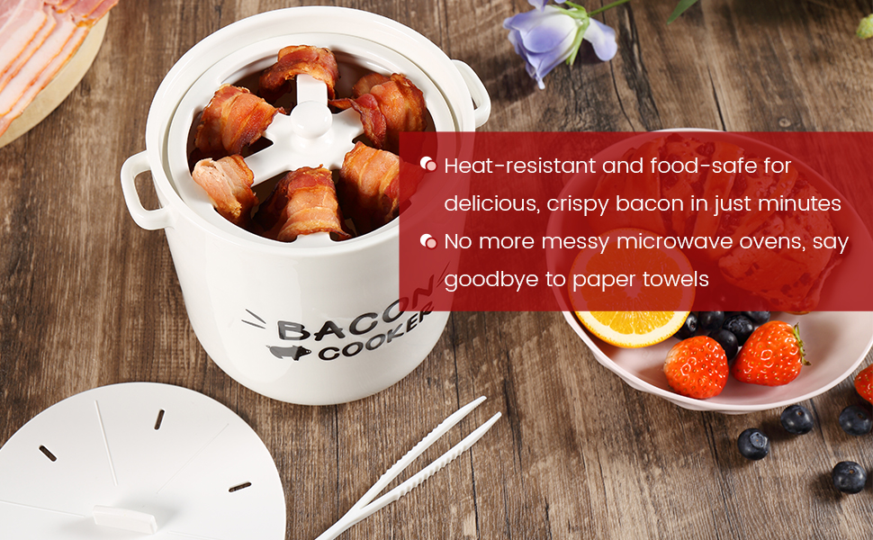 microwave bacon cooker