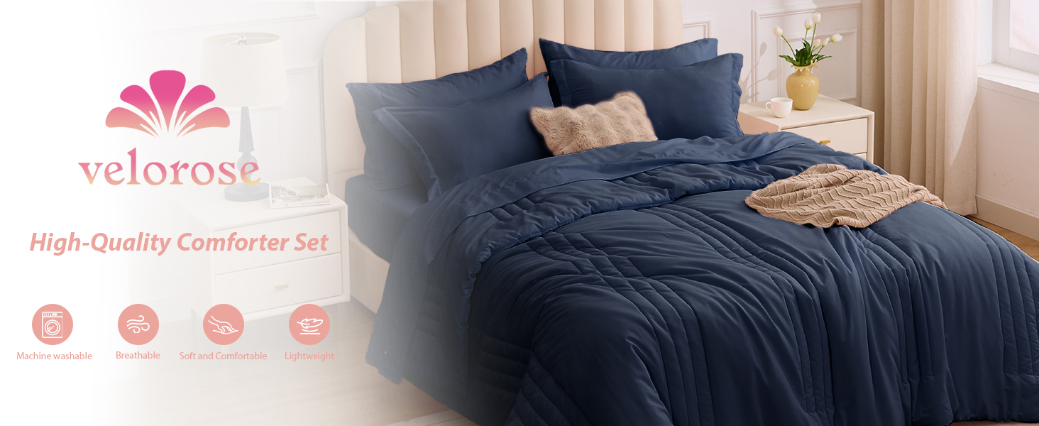 Comforter Set Black