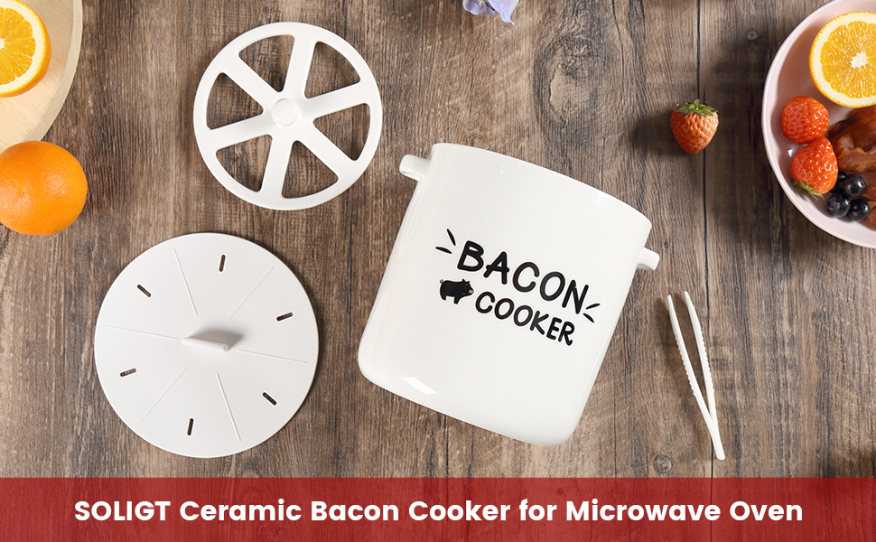 microwave bacon cooker