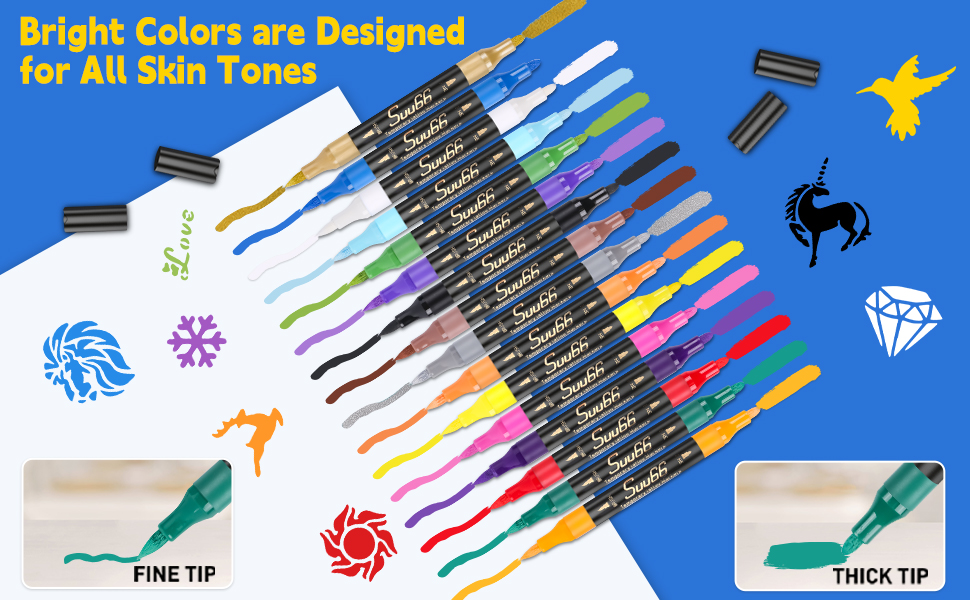 tattoo markers skin pen body Temporary