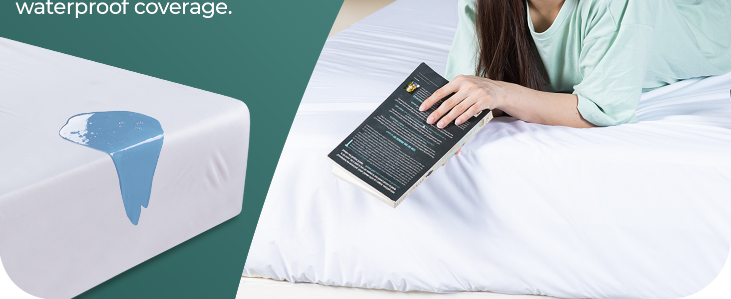 utopia bedding waterproof mattress protector full size