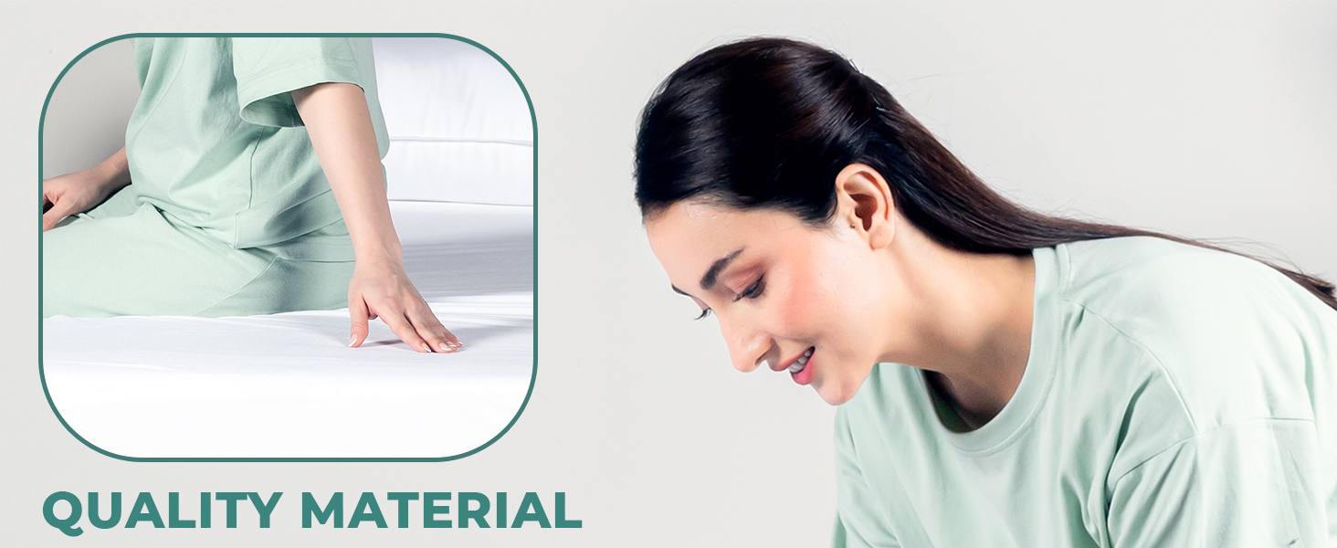 utopia bedding waterproof mattress pad full size,king size mattress protector 5 sided