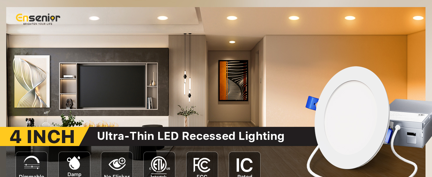 Recessed Ceiling Lighting LED