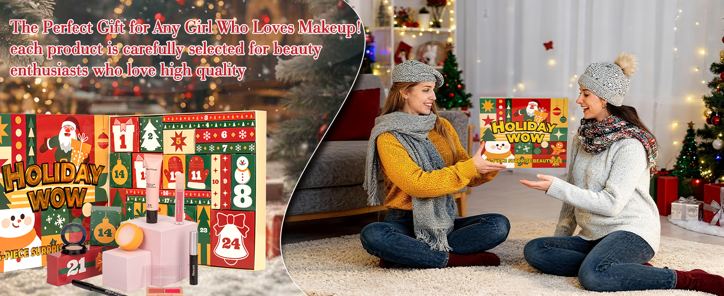 advent calendar makeup