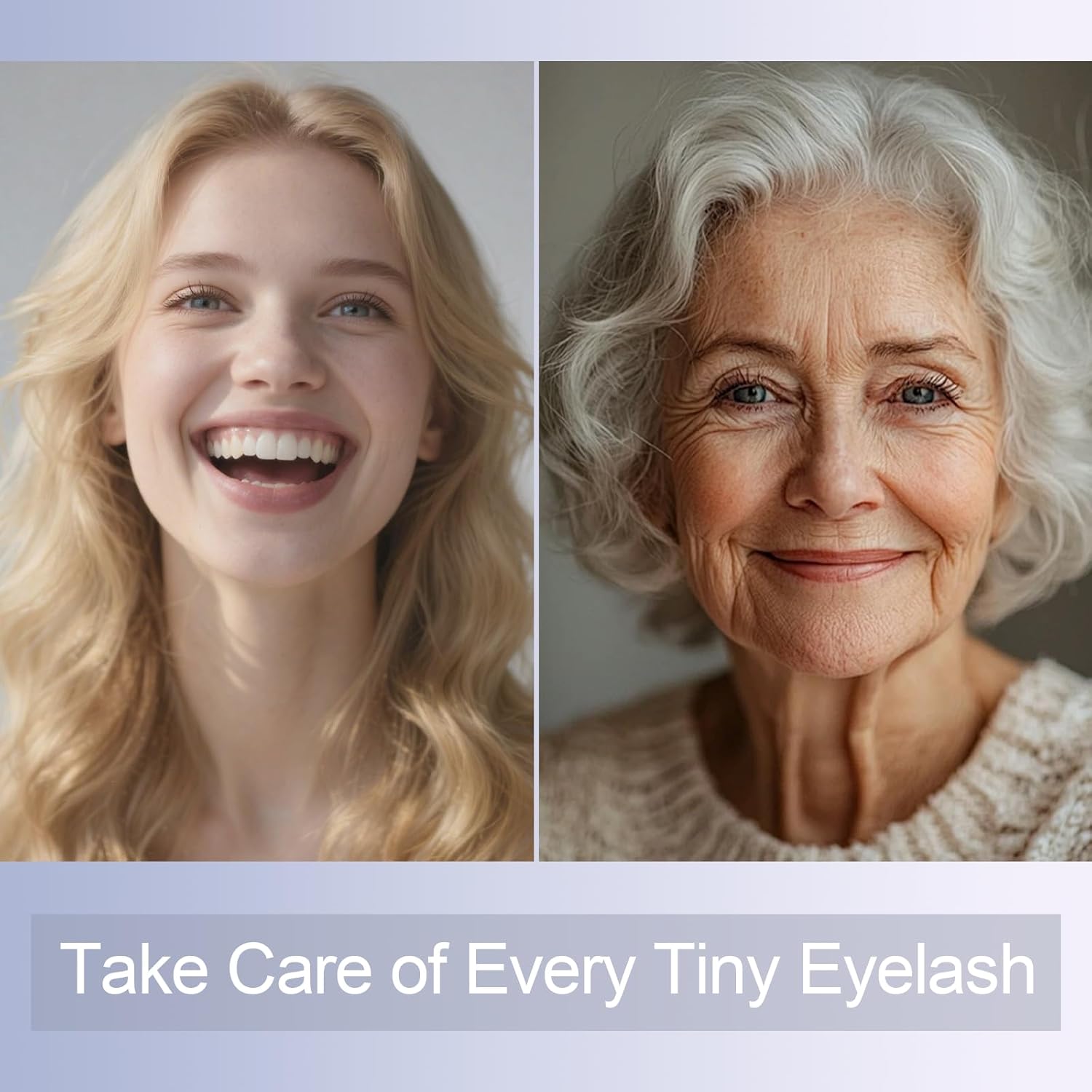 Black Washable Metal Mascara Wand, Waterproof Iron Wand Mascara Washable, Natural Length Slim Volume Buildable Formula, Separated Lashes, Long Lasting Smudge-Proof No Flaking Tint - Image 5