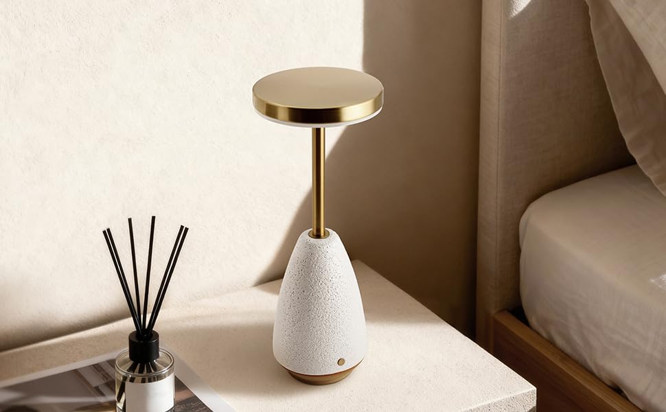 Ceramic Cordless Table Lamp