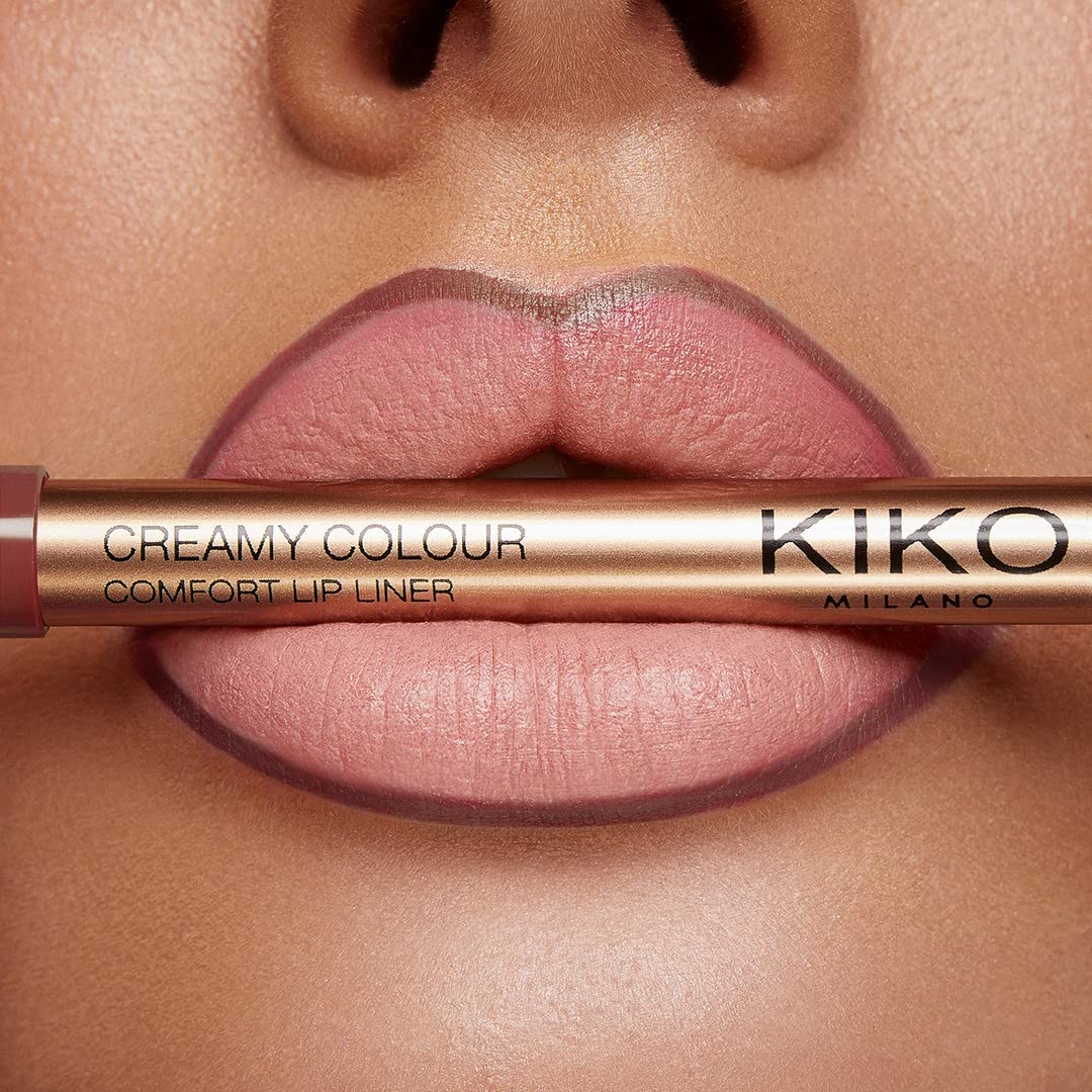 KIKO Milano Creamy Colour Comfort Lip Liner 24 | Long-lasting Lip Pencil - Image 3