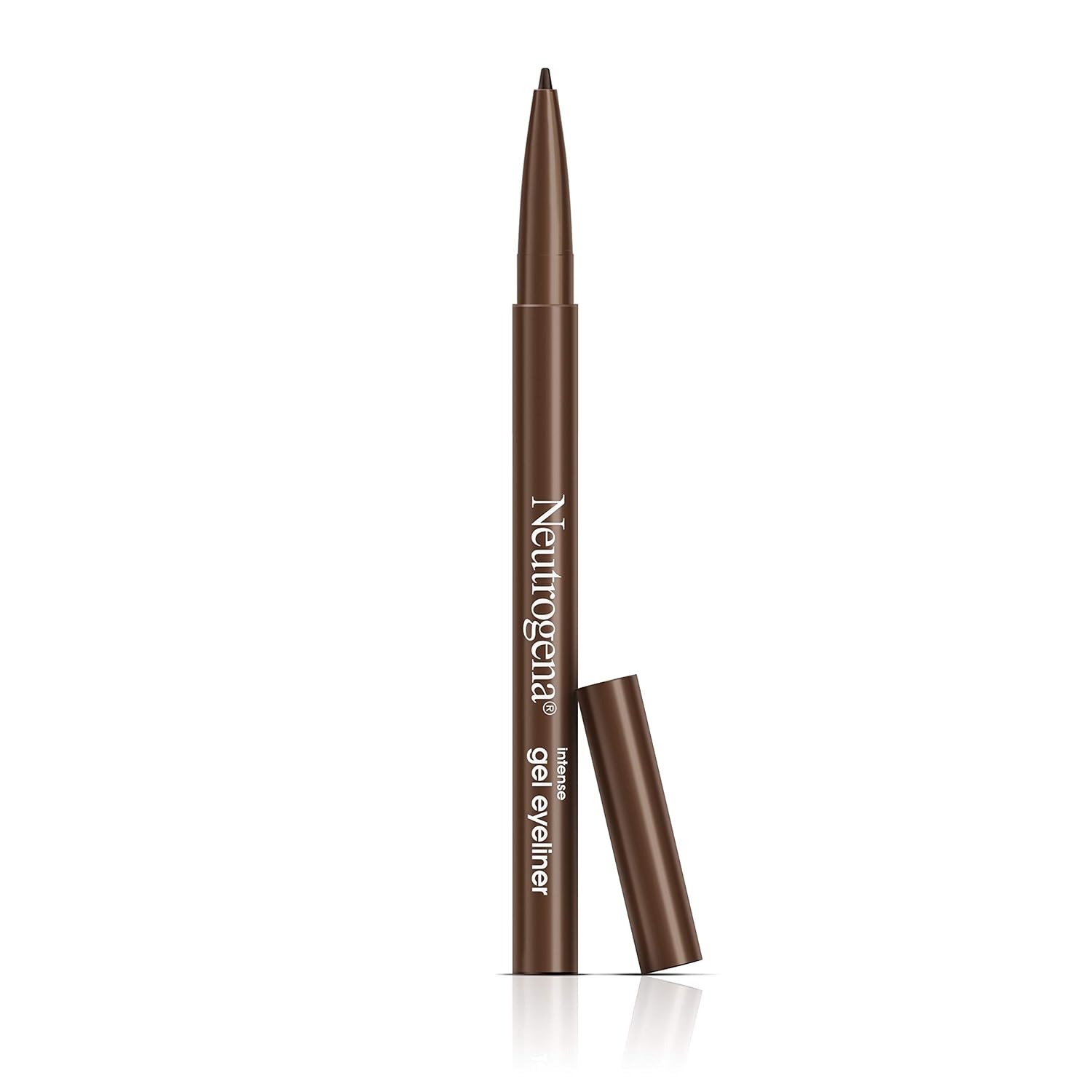 Neutrogena Intense Gel Eyeliner, Eye Makeup with Antioxidant Vitamin E, Bold Precision Eyeliner, Smudge- and Water-Resistant, Dark Brown, 0.004 oz - Image 12