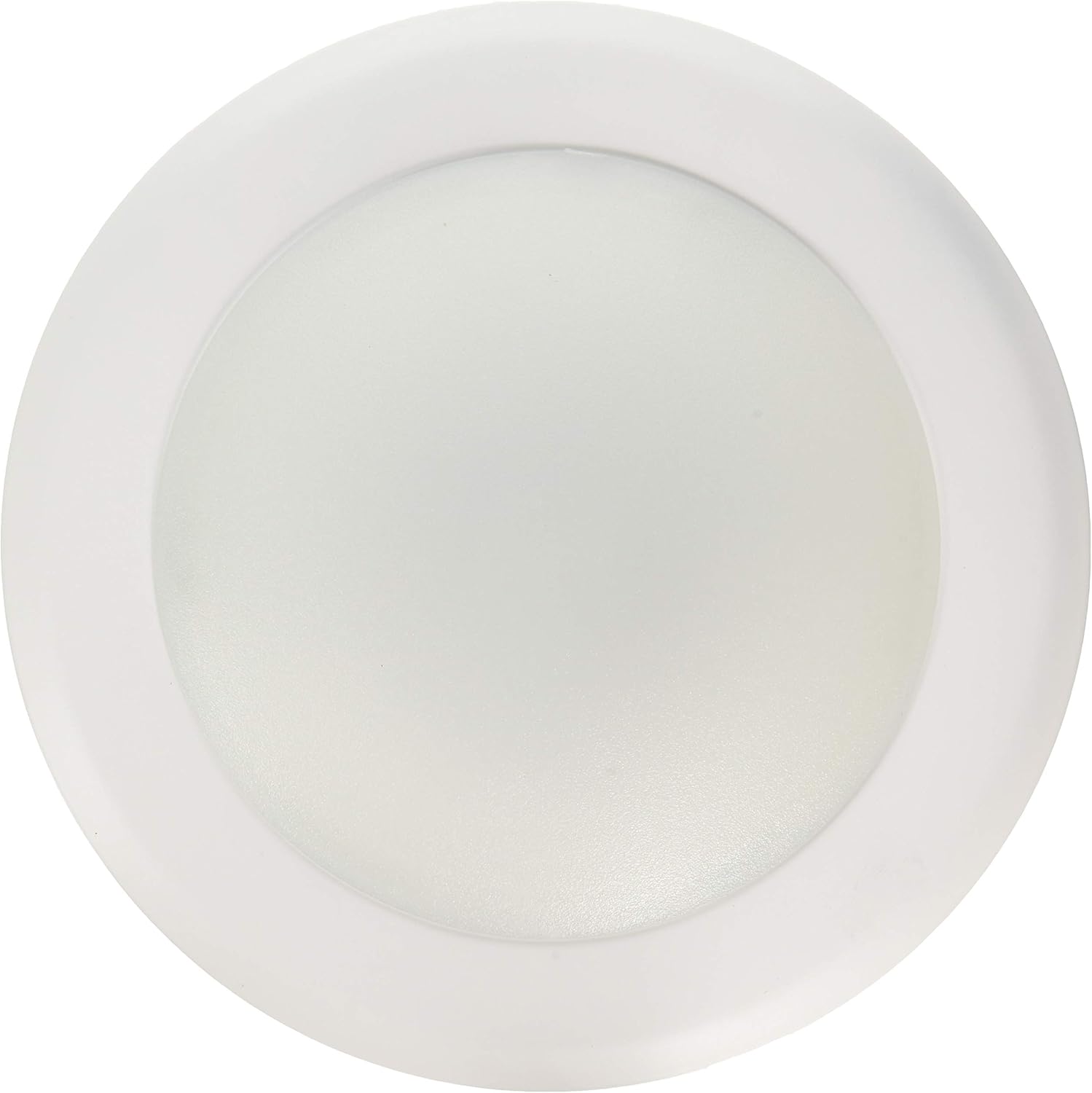 Nora Lighting NLOPAC-R650930AW NLOPAC-R650930AW-15 Watt LED 6″ Surface Mount AC Opal-3000K-1,050 Lumens-120V-White, Surface Mount White
