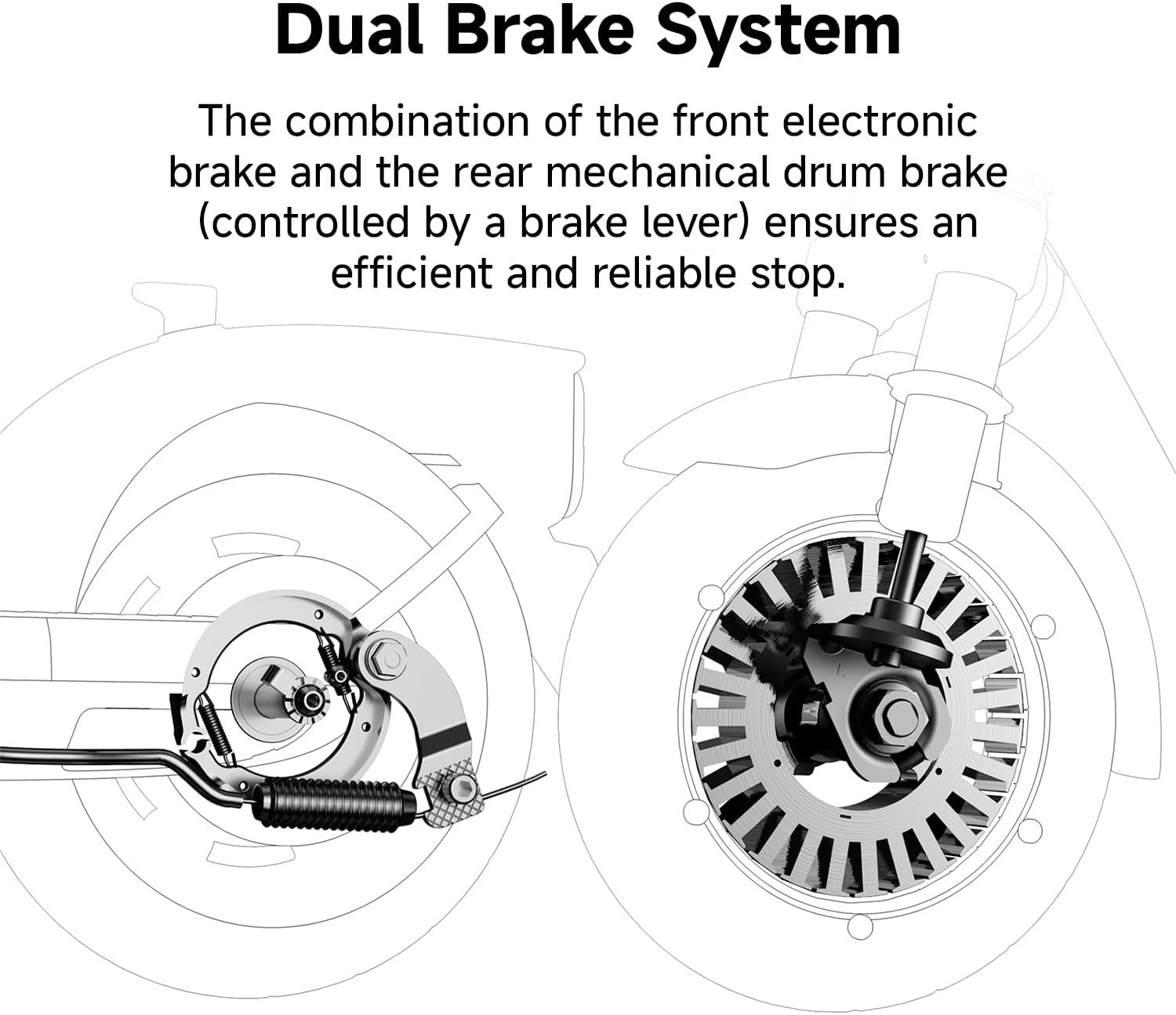 Segway Ninebot E2 Plus II/E2 Pro/E3 Pro Electric Scooter, 15.5–20 MPH, Long Range, Dual Elastomer Suspension (E3 Pro only), Foldable Adult Scooter, UL 2272 & 2271 Certified - Image 9