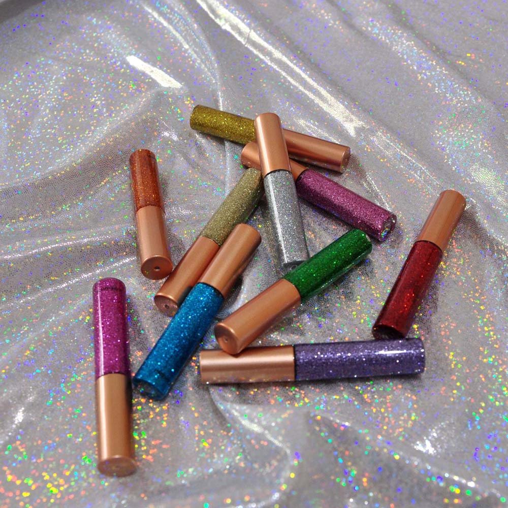 10 Colors Liquid Glitter Eyeliner Metallic Shimmer Glitter Eyeshadow Pigment Eyebrown Shimmer Waterproof Face Lips Art for Party Festival Makeup - Image 4