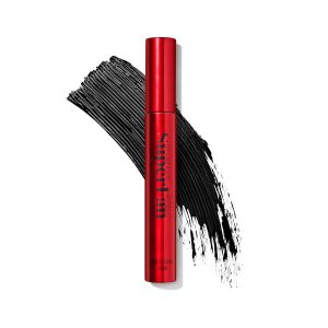 Smashbox Super Fan Lash Lengthening Mascara | Fanned-Out Volume + Length, Long-Wearing Mascara without Clumping, 0.34 Fl Oz, Black