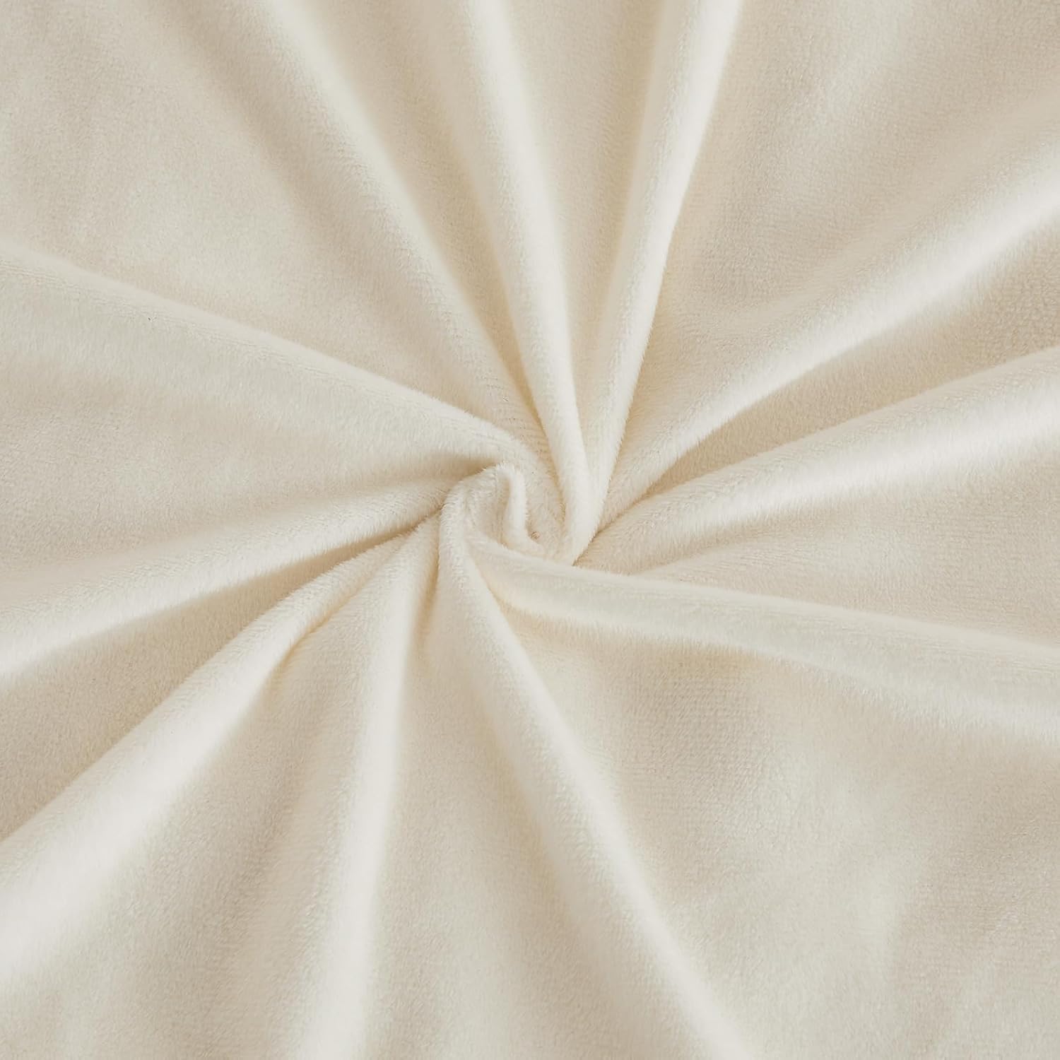 EMME Faux Fur Duvet Cover Queen Size, 3 Pieces Ultra Soft Fluffy Comforter Cover, Cozy Warm for Winter, Luxury Elegant Shaggy Bubble Design Bedding, 1 Duvet Cover & 2 Pillow Shams (Queen, Cream White) - Image 9