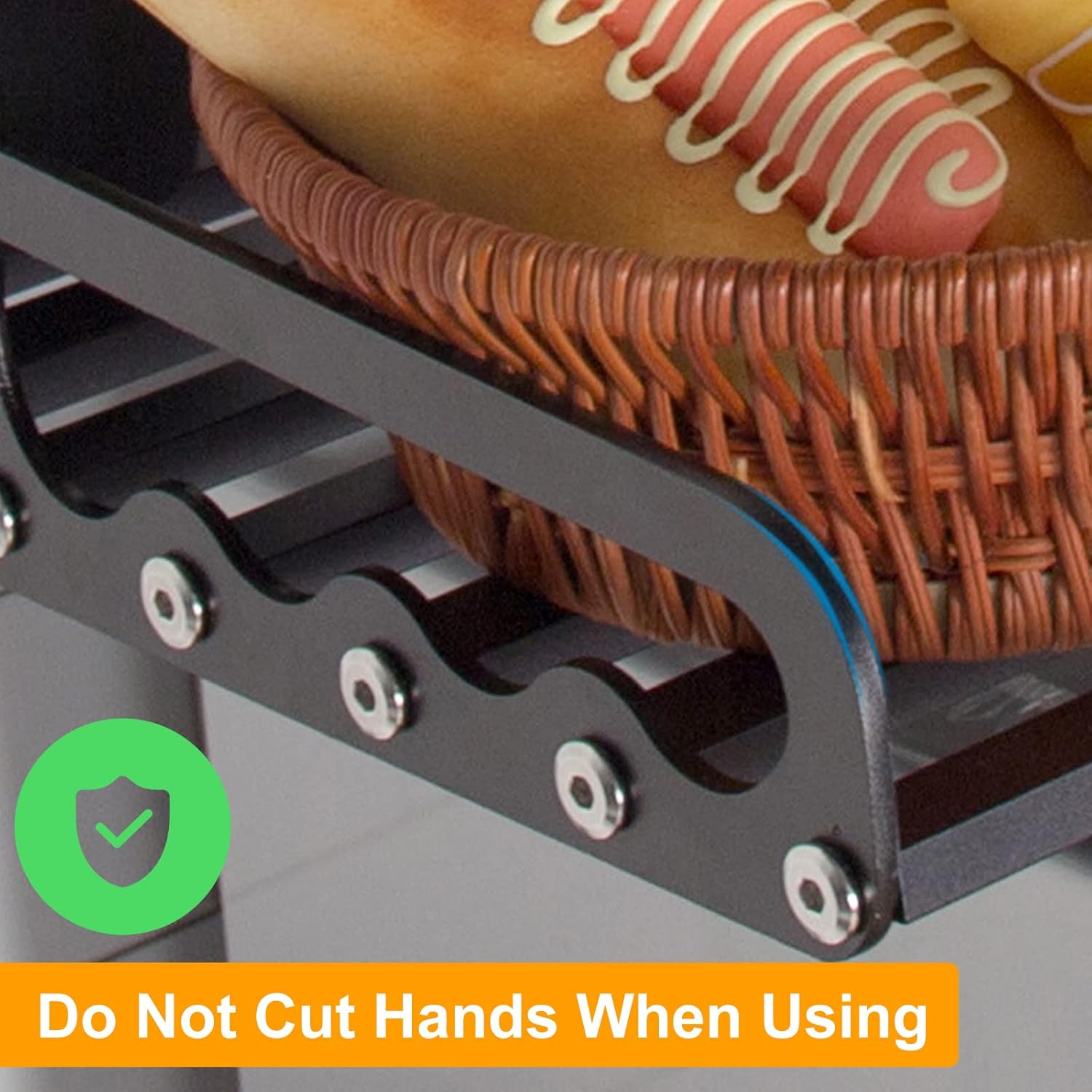 Microwave Oven Rack, 23.58"x15.52" Wall Shelf, Mounted Oven Bracket Holder, 80Ib Load Bearing, Household Commercial Microwave Rack for Dorm, Apartment, Kitchen, Bedroom, Black - Image 8