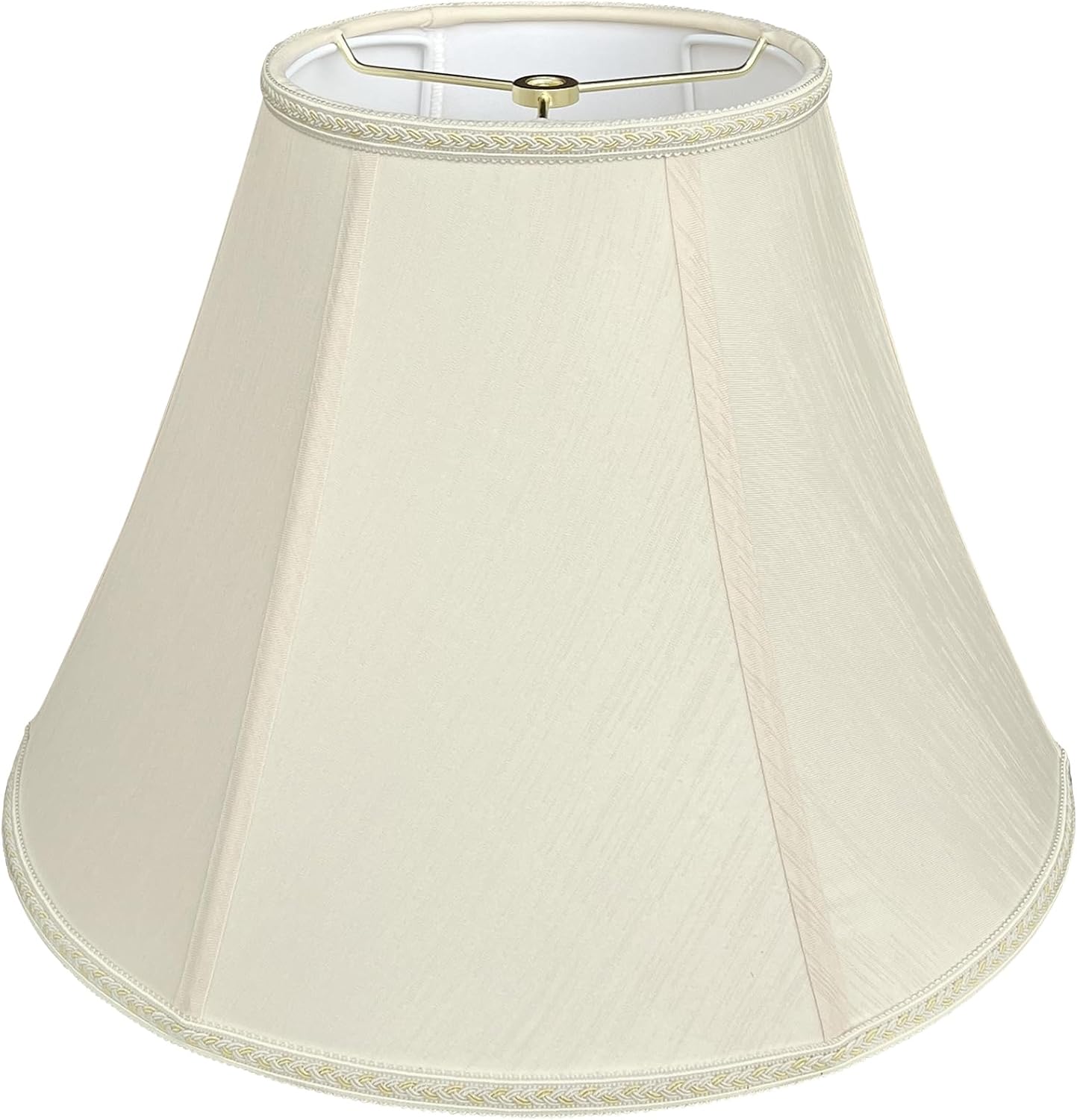 TOOTOO STAR Bell Lamp Shades, 7″ x 15″ x 10.5″ Royal Style Spider LampShade or Table and Floor Lamps, Home Decor Beige Floor Lamp Table Lamp Shade