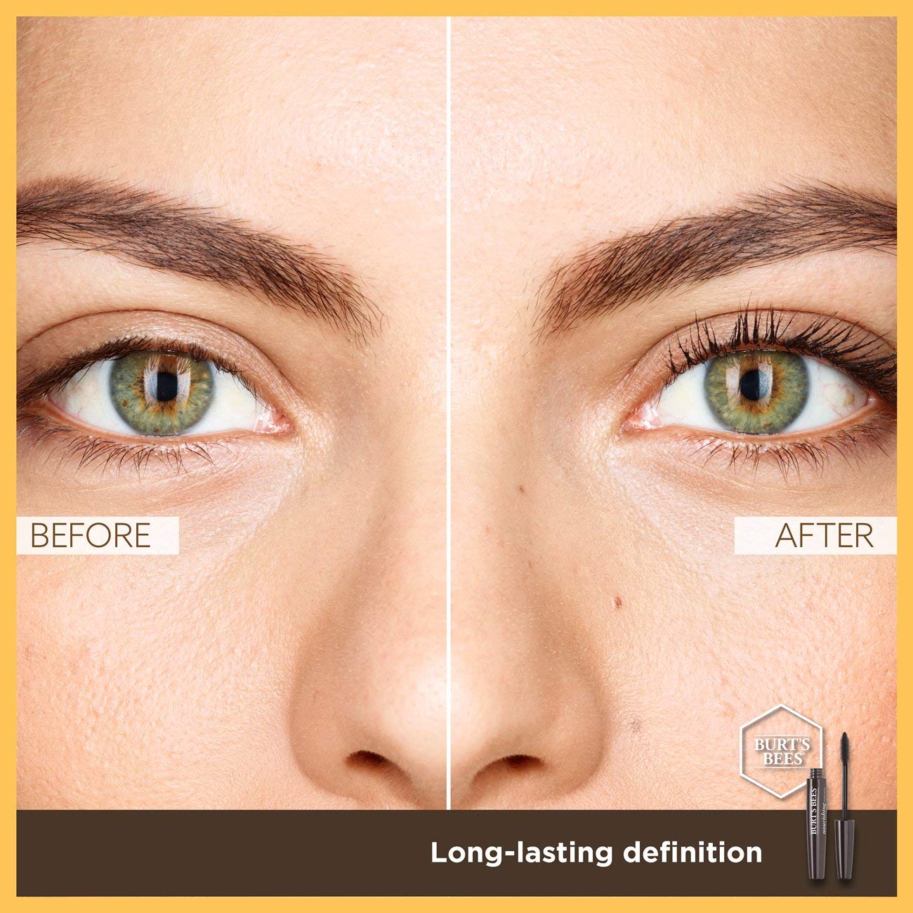 Burt’s Bees 100% Natural Nourishing Mascara, Classic Black - 0.4 Ounce - Image 5