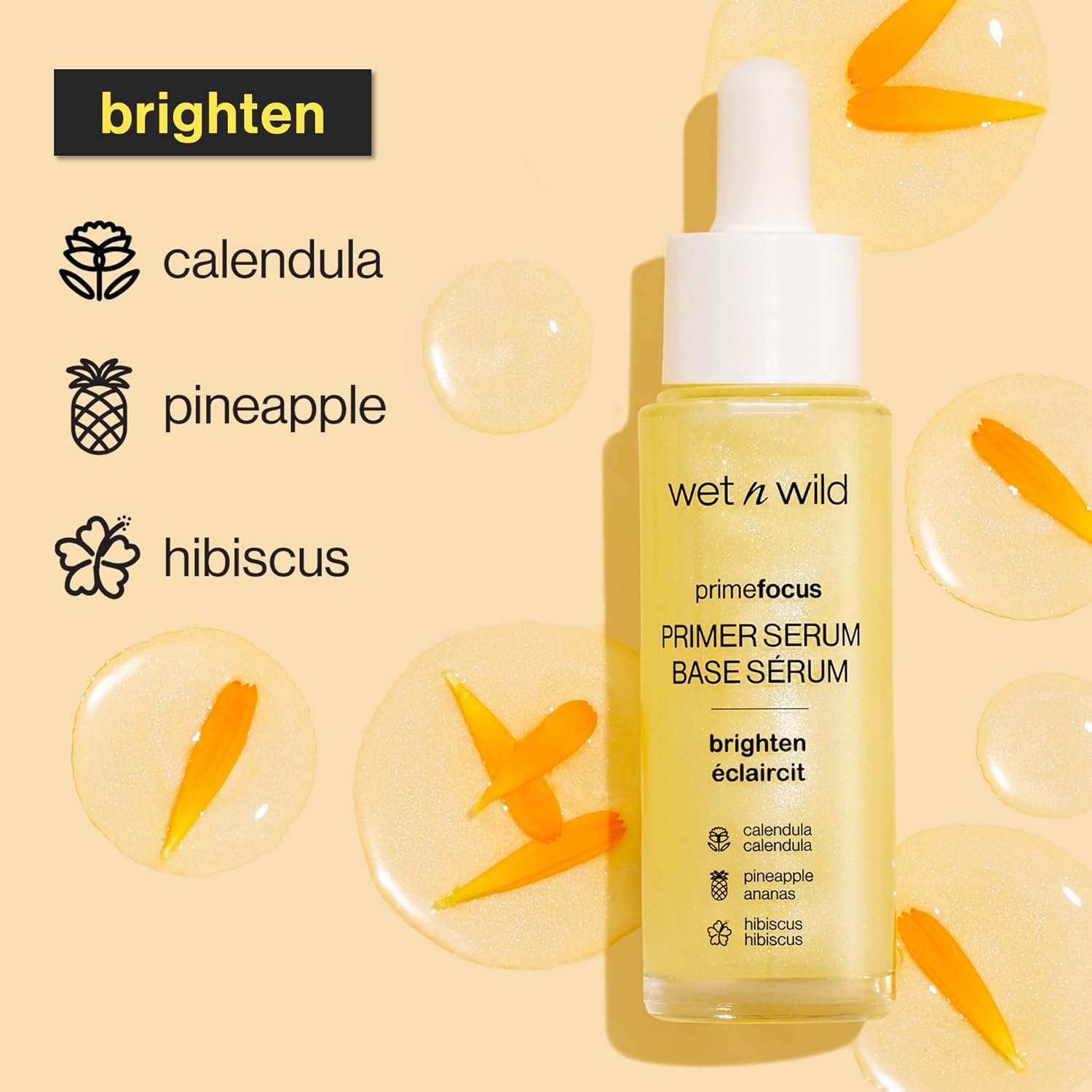 wet n wild Prime Focus Primer Serum for Face, Hydrating for Dry Skin, Makeup Primer Serum - Image 3