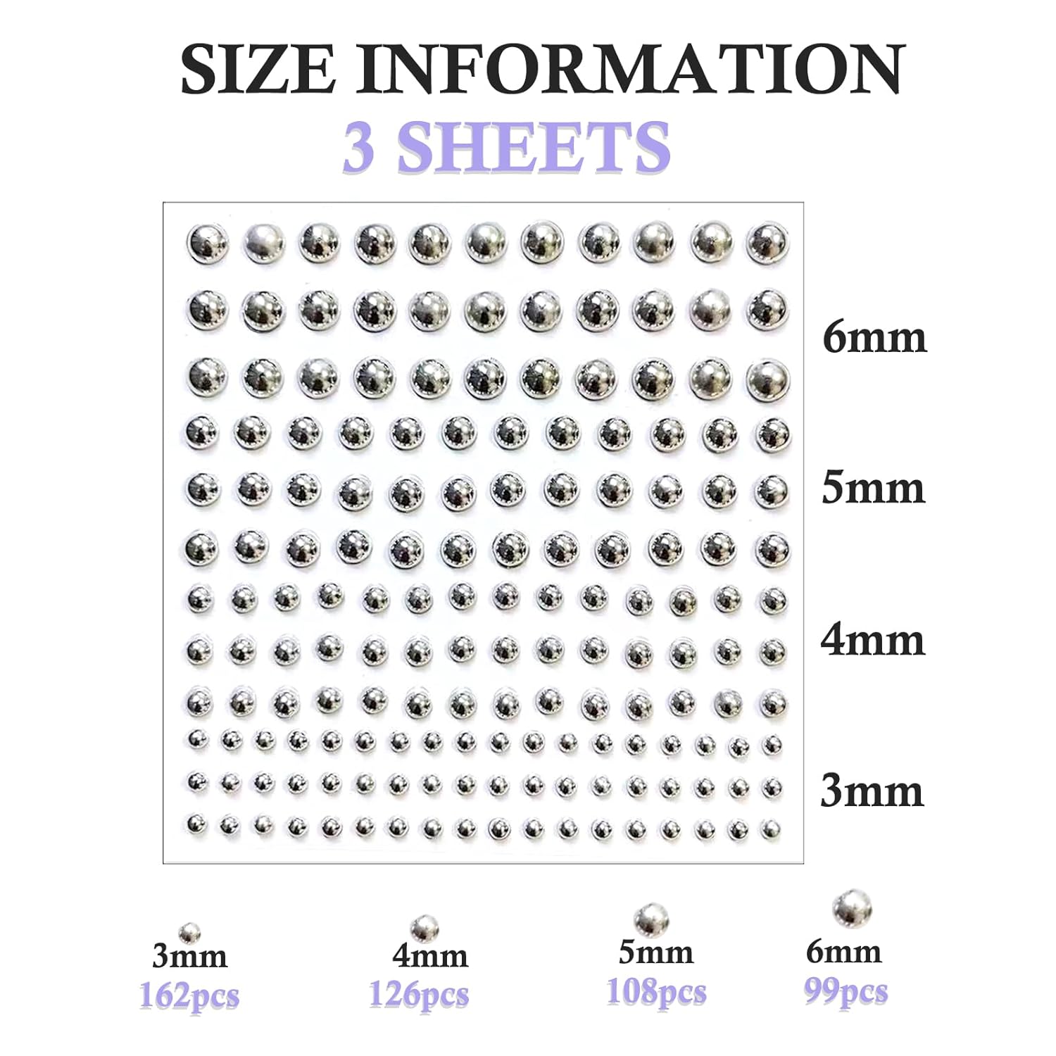 NOOEPC Face Gems Lip Stud, Fake Piercings y2k Accessories Nose Stud Eyebrow Stud, Non Piercing Nose Stick on Silver Belly Button Sticker, Face Sticker Ring Cool Punk Y2K Makeup for Women Men - Image 7