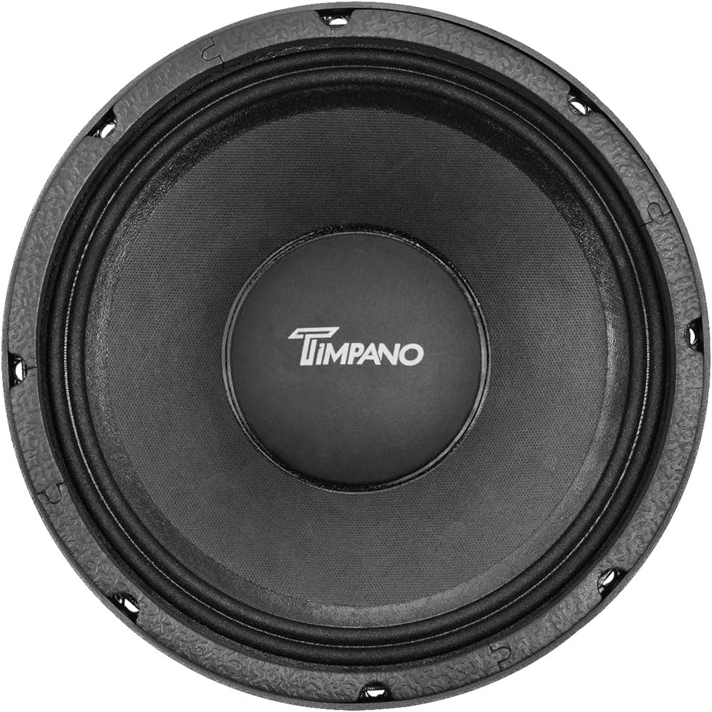 Timpano TPT-MD10 PRO 10" Midrange Speaker, 1000 Watts, 8 Ohm Loudspeaker 10 Inch Mid Range for Pro Car Audio (Single) - Image 6