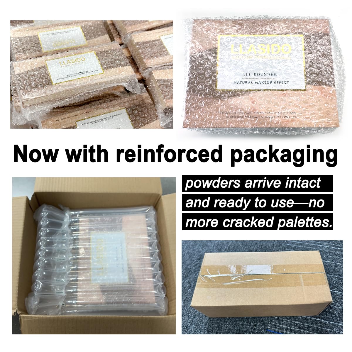 Baked Makeup Palette with Bronzer, Blush Eyeshadows Multi-Purpose Travel Compact, Velvety Smooth Finish, Neutral Pigmented Colors, Vegan Cruelty, Gift Set for Women - Image 9