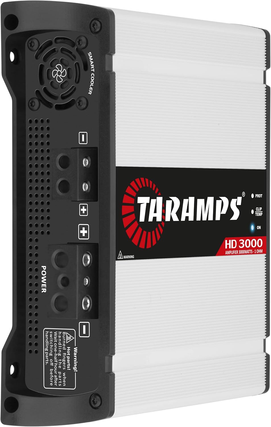 Taramps HD 3000 1 Ohm 1 Channel 3000 Watts RMS MAX, Full Range Car Audio, Monoblock, LED Monitor Indicator, Class D Amplifier, Crossover, White 3k amp, Sound Quality - Image 2