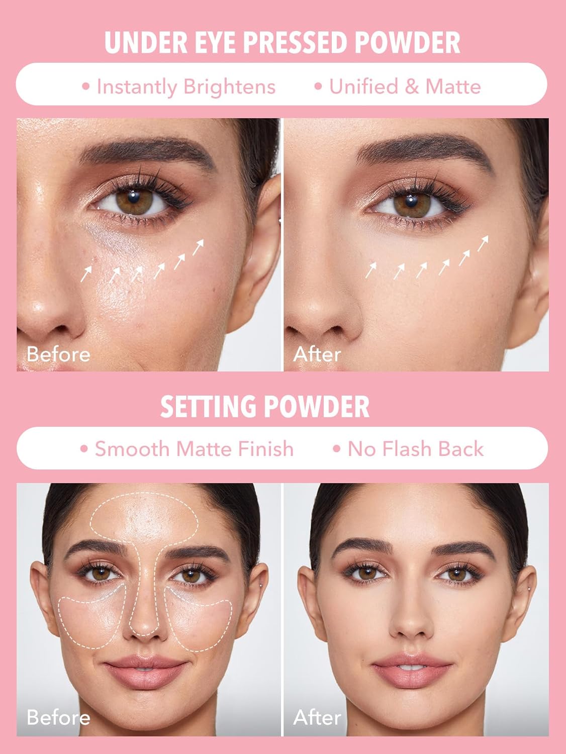 SHEGLAM Insta-Ready Face Powder Loose Under Eye Setting Powder-Bubblegum - Image 2