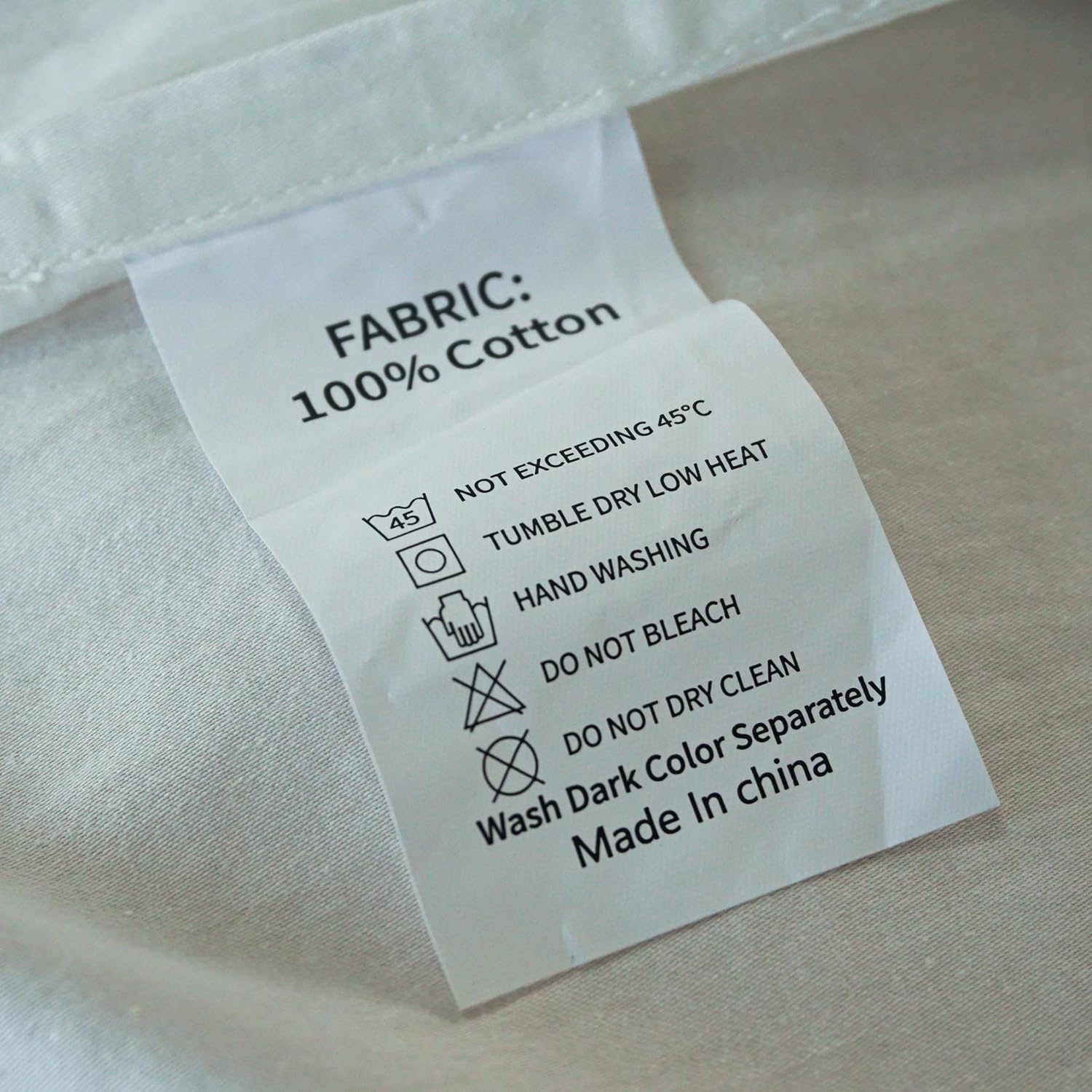 400 Thread Count, 100% Cotton, Envelope Pillowcase Set of 2 Pillow Covers, Breathable, Cooling, Soft for Quality Sleep (Colour Prime White, Standard(20 * 26)) - Image 6