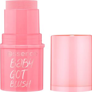 essence | Baby Got Blush (10 | Tickle Me Pink) | Easy to Apply & Blend Pigmented Cream Blush Stick | Vegan & Cruelty Free | Free From Gluten, Parabens, & Microplastic Particles