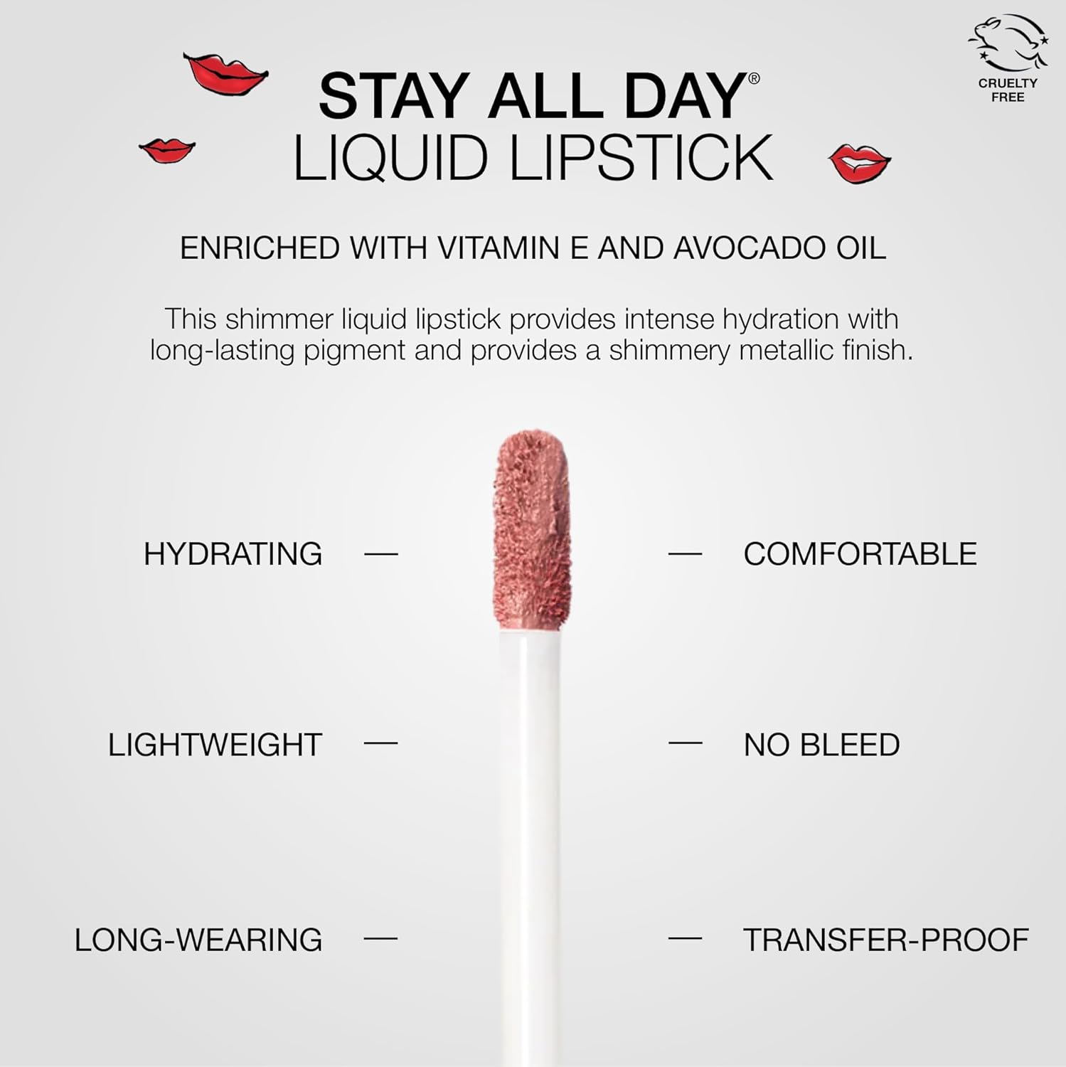 stila Stay All Day Sheer & Shimmer Liquid Lip - Image 4
