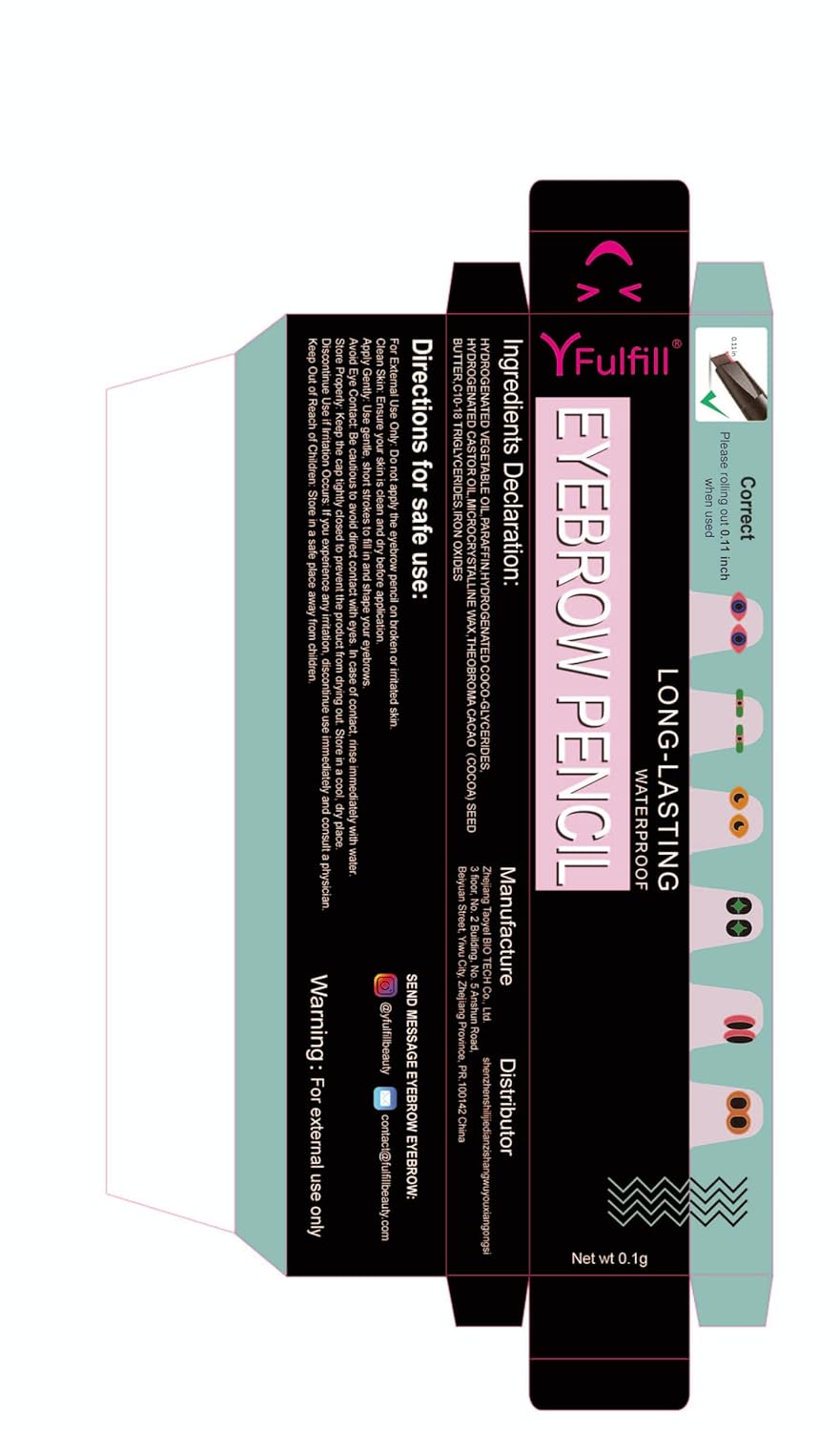 Grey Eyebrow Pencil for Older Women, Waterproof, Eyebrow Pen for Gray Hair - Image 7