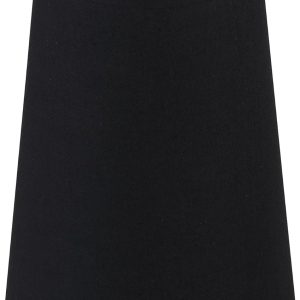 Aspen Creative 32163 Transitional Hardback Empire Shape Spider Construction Lamp Shade in Black, 4-1/4" Top x 6" Bottom x 9" Slant