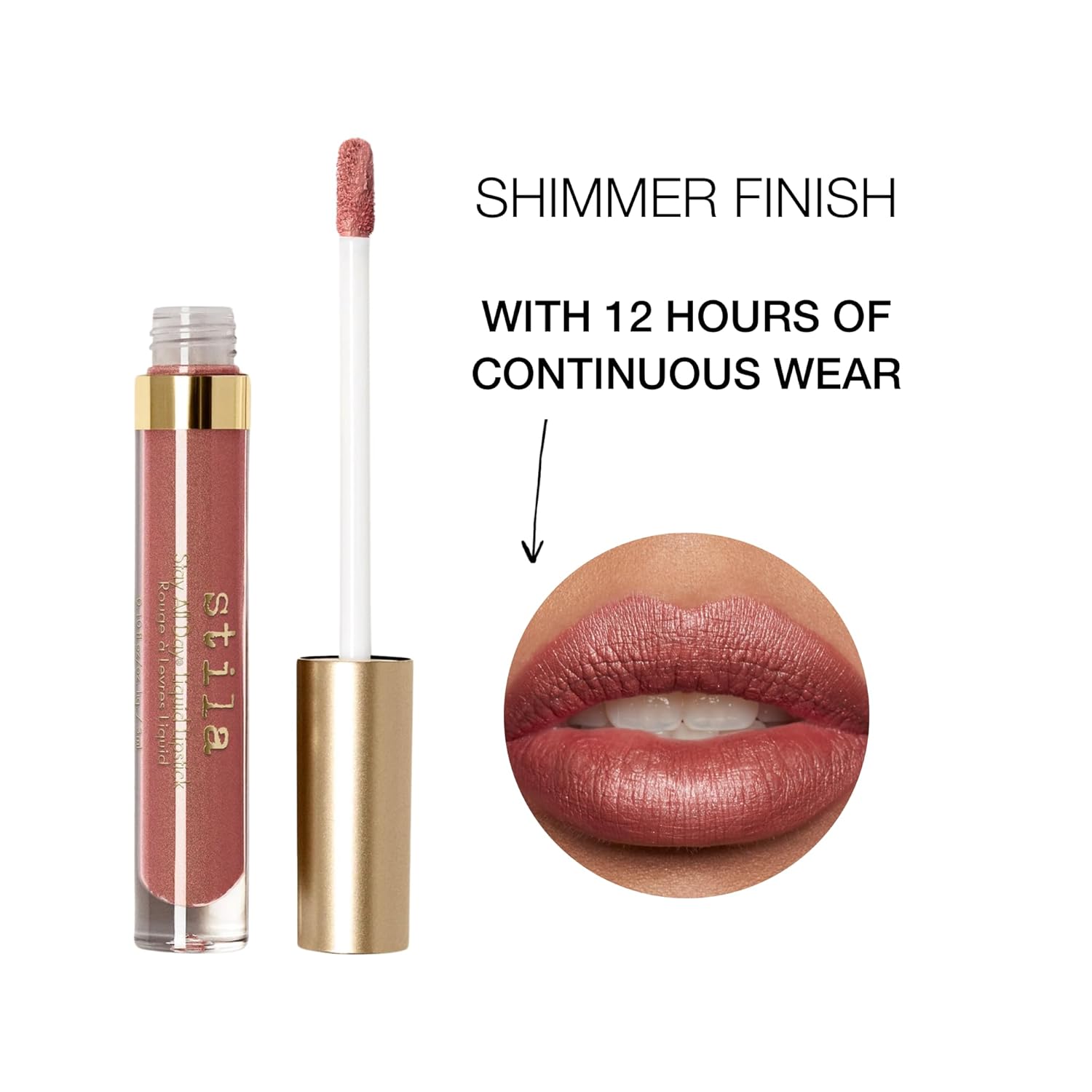 stila Stay All Day Sheer & Shimmer Liquid Lip - Image 3