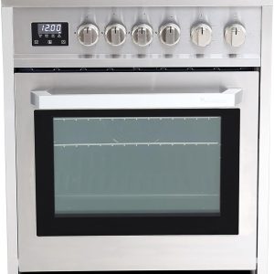 Rangaire RRG241TS 24" Gas Range Oven with Timer - Stainless Steel, Sealed Burners, Convection Fan, Easy Reach Racks