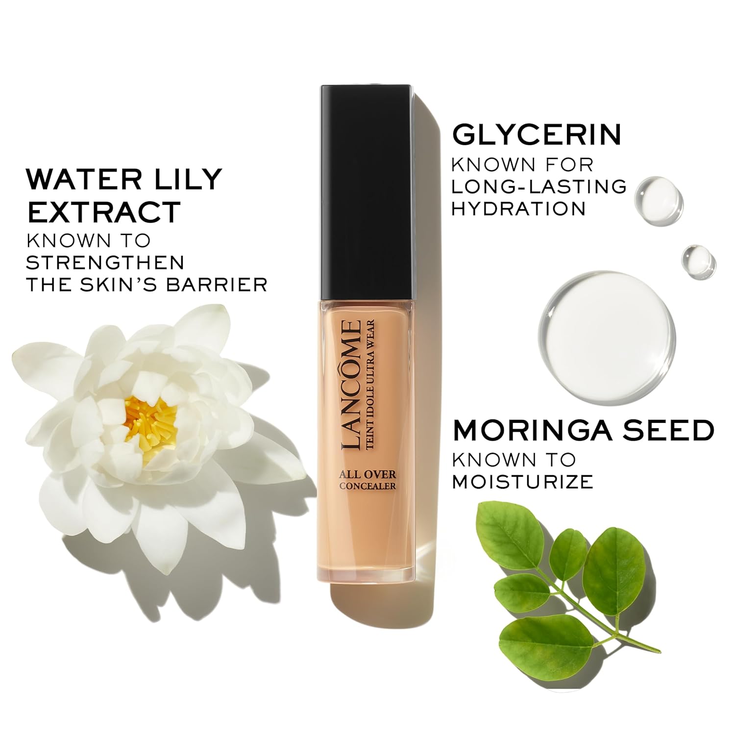 Lancôme Teint Idole Ultra Wear All Over Full Coverage Concealer - Natural Matte Finish & Lightweight Under Eye Concealer - Up To 24H Wear - Image 7