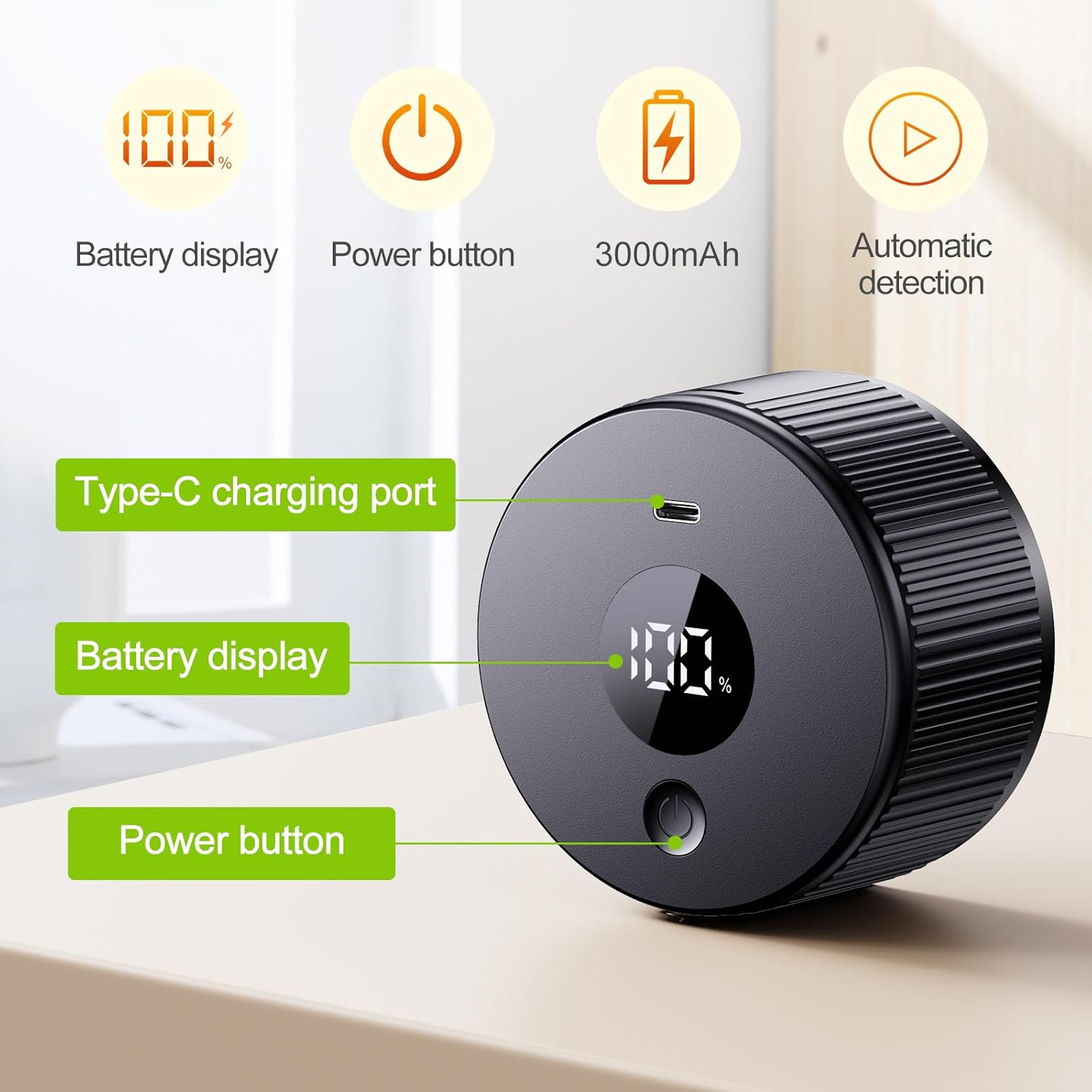 Upgraded 3-in-1 Electric Mason Jar Vacuum Sealer Kit for Mason Jars, Food Savers & Containers | Food Preservation System for Kitchen | Ideal for Canning Jams, Pickles, Dry Foods, Grains & Leftovers - Image 4