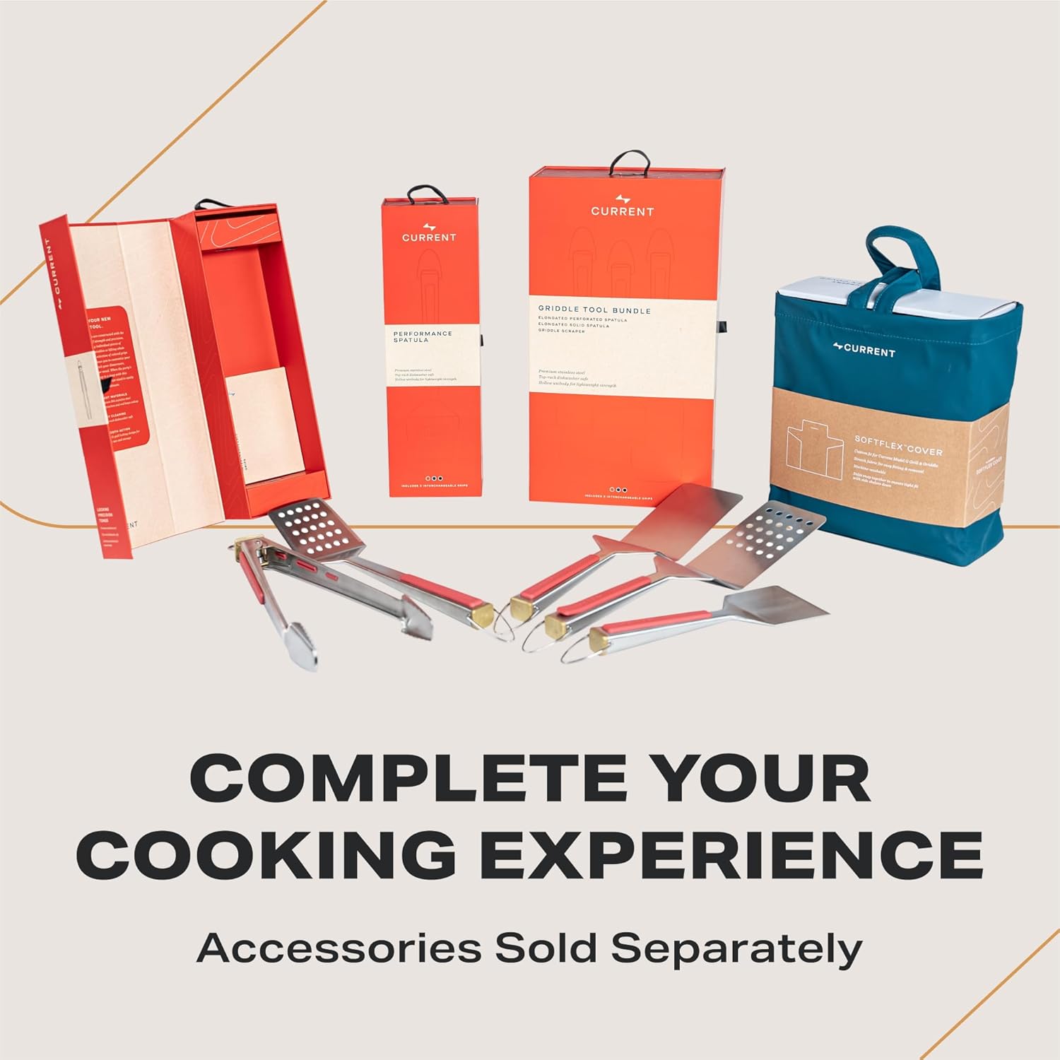 Current Model G Dual Zone Grill, Smart Electric Outdoor Grill with 200°F to 700°F Range for Searing & Roasting, Digital Precision, Independent Heat Zones, Apartment-Friendly & Weather-Resistant - Image 8