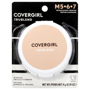Covergirl Trublend Pressed Powder, 004 Translucent Medium , 0.39 Ounce (Pack of 1)