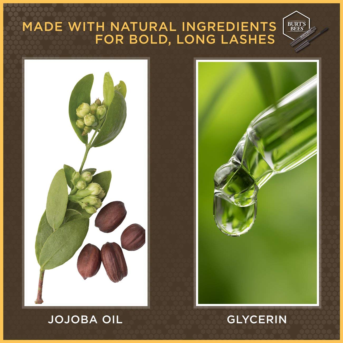 Burt’s Bees 100% Natural Nourishing Mascara, Classic Black - 0.4 Ounce - Image 6