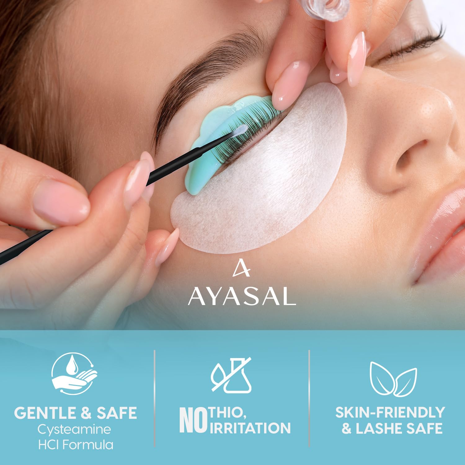 AYASAL Lash Lift Kit for Eyelash Perm: Advanced Korean Thio-Free Keratin Formula for Long-Lasting Curl – Gentle Lash Lifting Set for Home or Professional Use – Also Great for Brow Lamination - Image 4