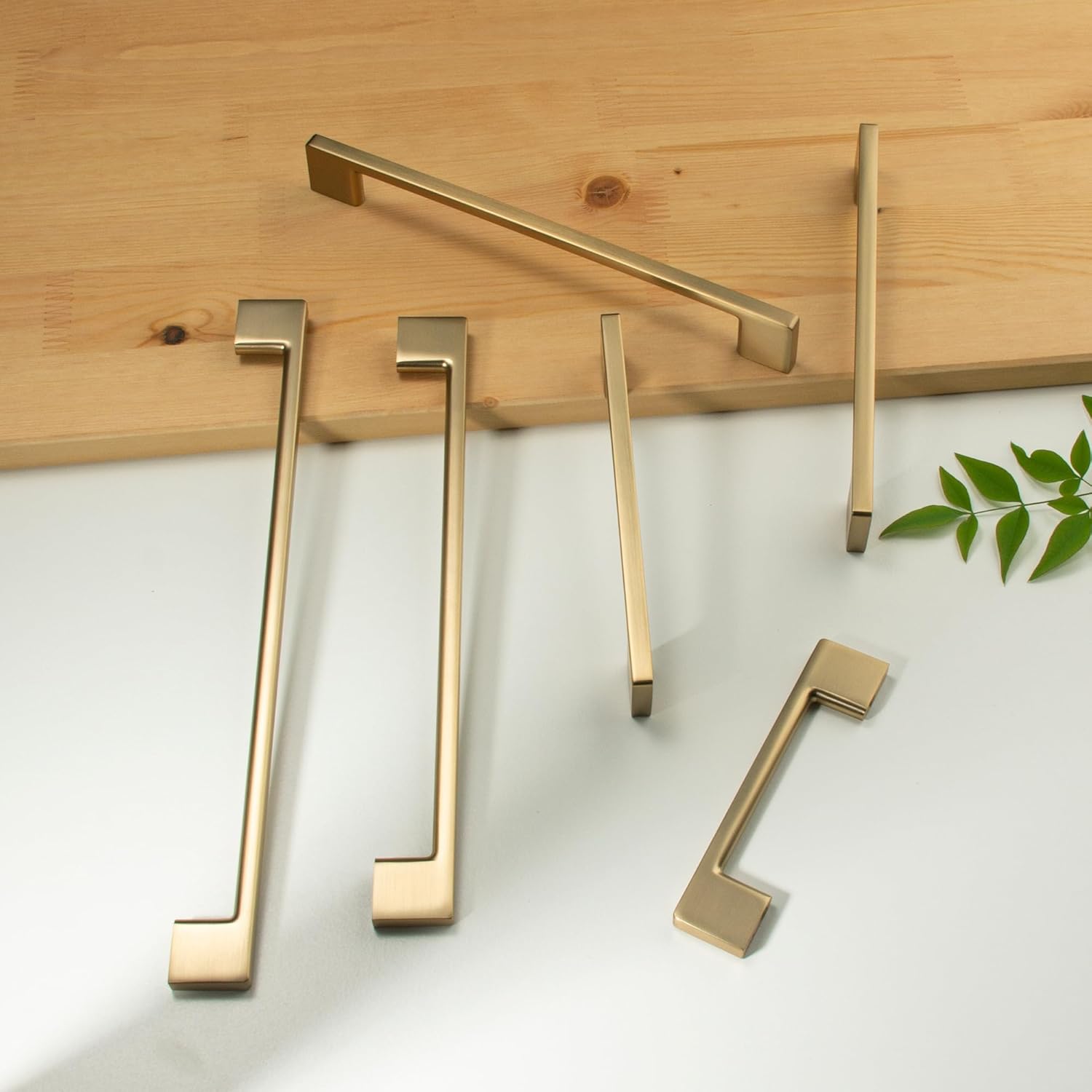 TUNNY 10 Pack Classic Cabinet Handles-3"/76mm Screw Spacing Champagne Bronze Furniture Hardware Handles for Kitchen Cabinets Bedroom Cabinet Pull - Image 6