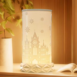 Indoor Battery Operated Table Lamp, 1500mAh Rechargeable Bedside Lamp 3 Color Temperatures with Rotatable Lampshade, USB C Charging Touch Control Nightstand Lamp for Bedroom, Dinning Room, Dorm