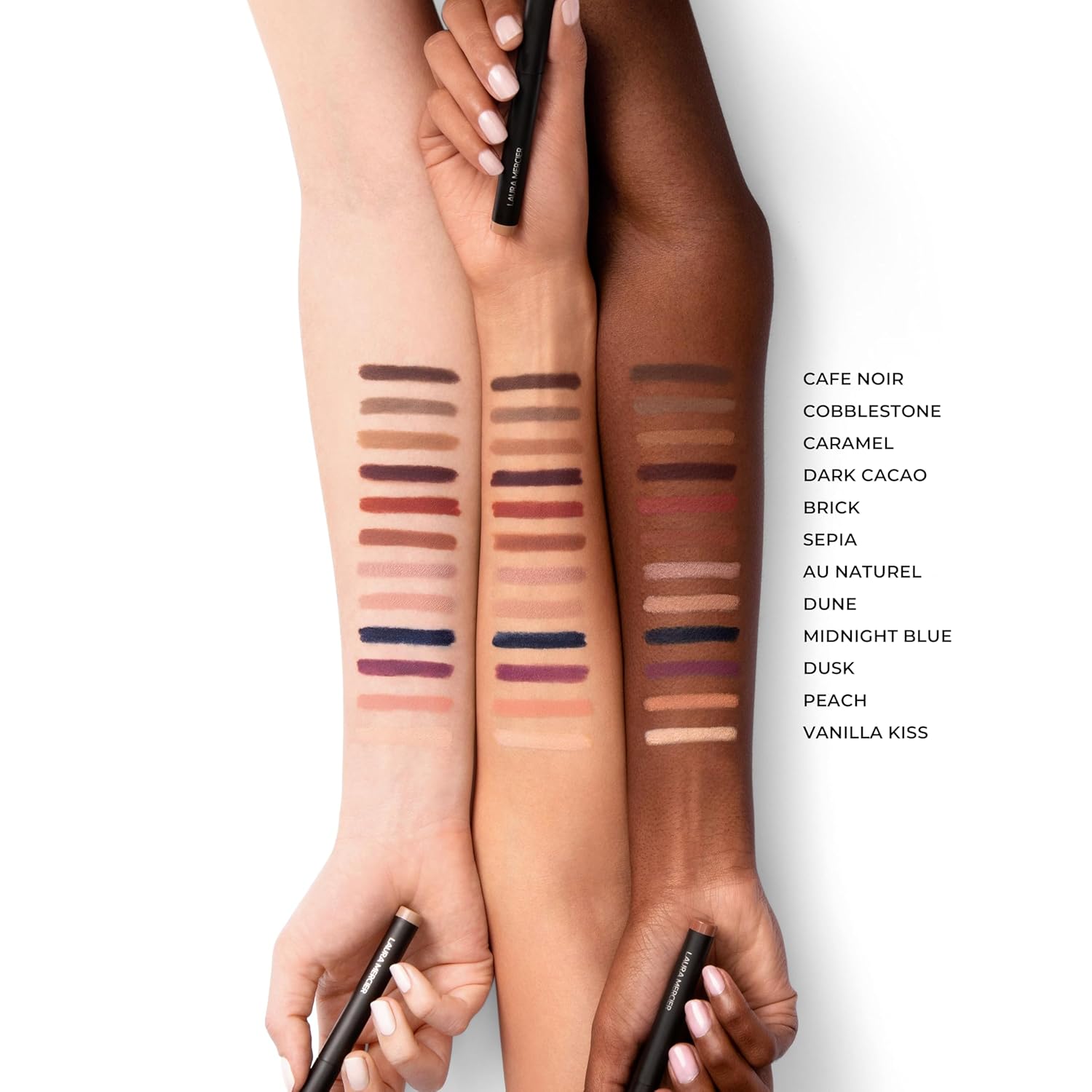 Laura Mercier Caviar Stick Cream Eyeshadow: Shimmer and Matte Finishes, 24HR Wear, Long Lasting, Rich Color, Easily Blendable and Buildable, Waterproof, Hyaluronic Acid Infused - Image 3