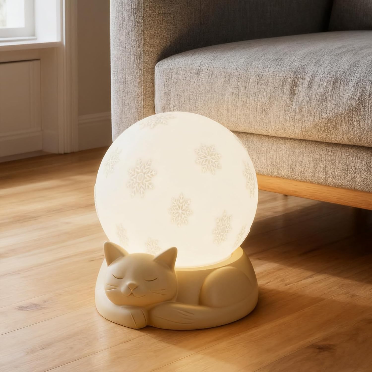 Bedside Table Lamp for Bedroom, Portable LED Desk Lamp, Rechargeable Battery Operated Atmosphere Lamp with 3 Color Temperatures Touch Control for College Dorm Dining Room