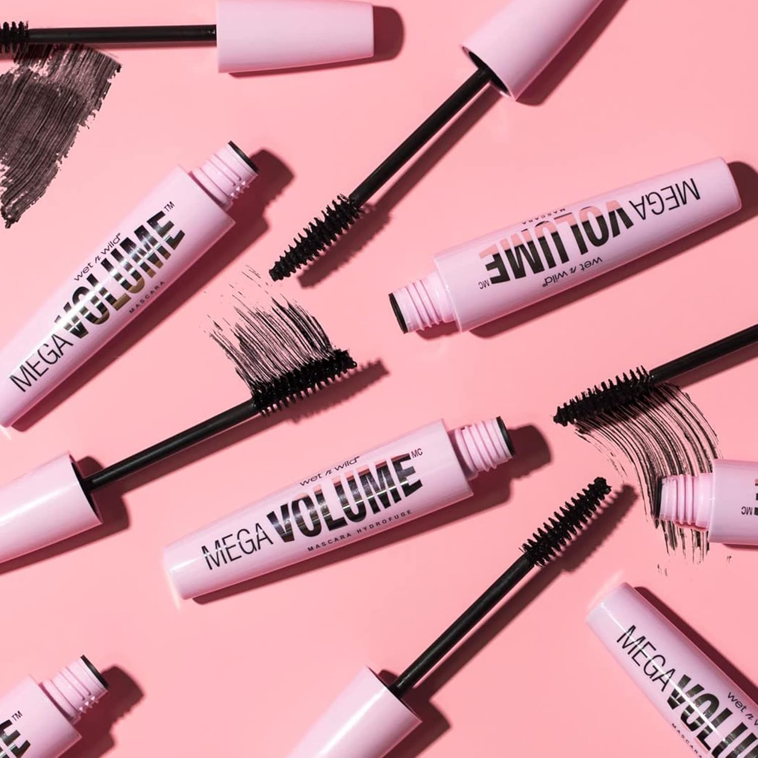 wet n wild Mascara Mega Volume - Volumizing, Waterproof, Smudge-Resistant, Cruelty-Free, Gluten-Free, Sulfate-Free & Vegan - Very Black - Image 8