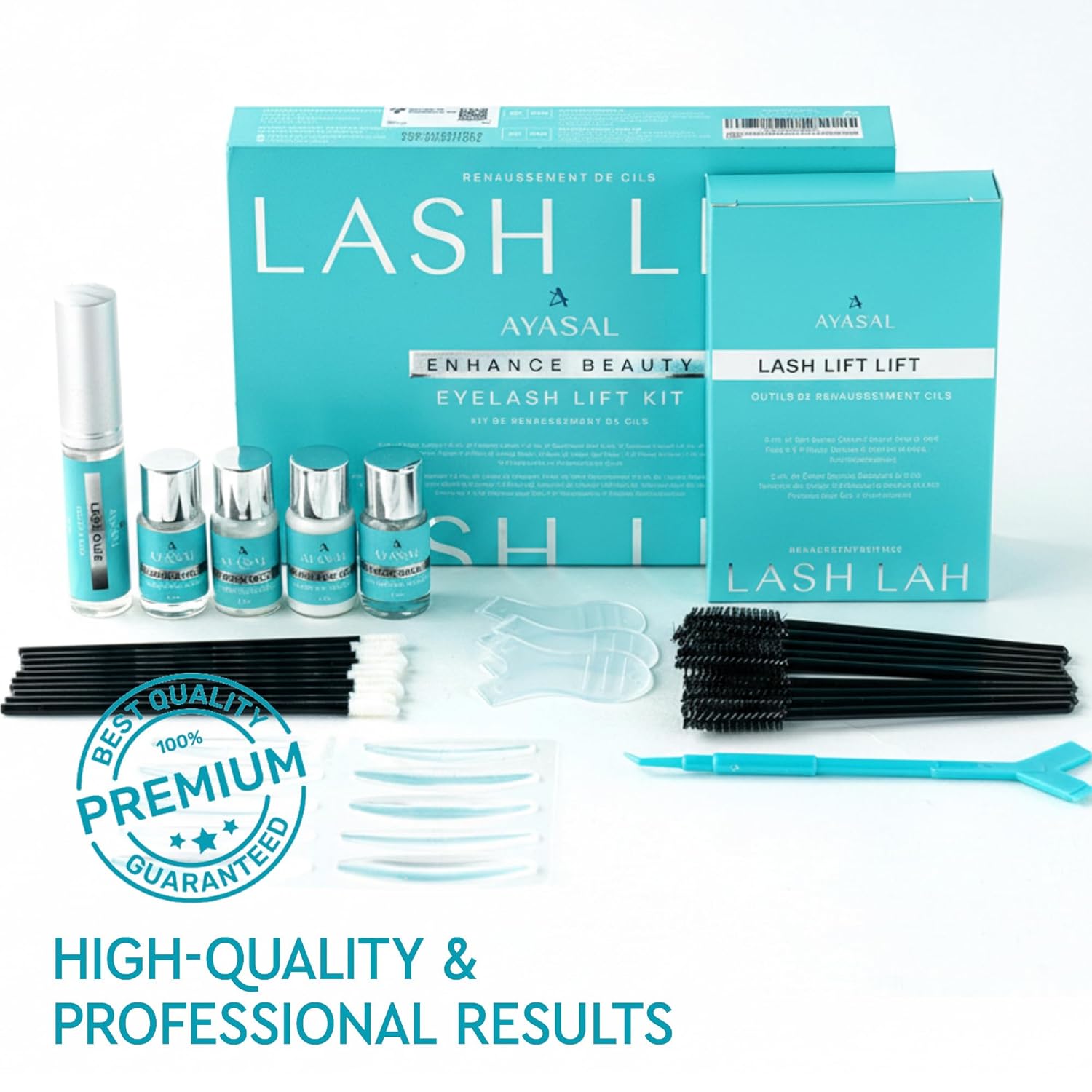 AYASAL Lash Lift Kit for Eyelash Perm: Advanced Korean Thio-Free Keratin Formula for Long-Lasting Curl – Gentle Lash Lifting Set for Home or Professional Use – Also Great for Brow Lamination - Image 6