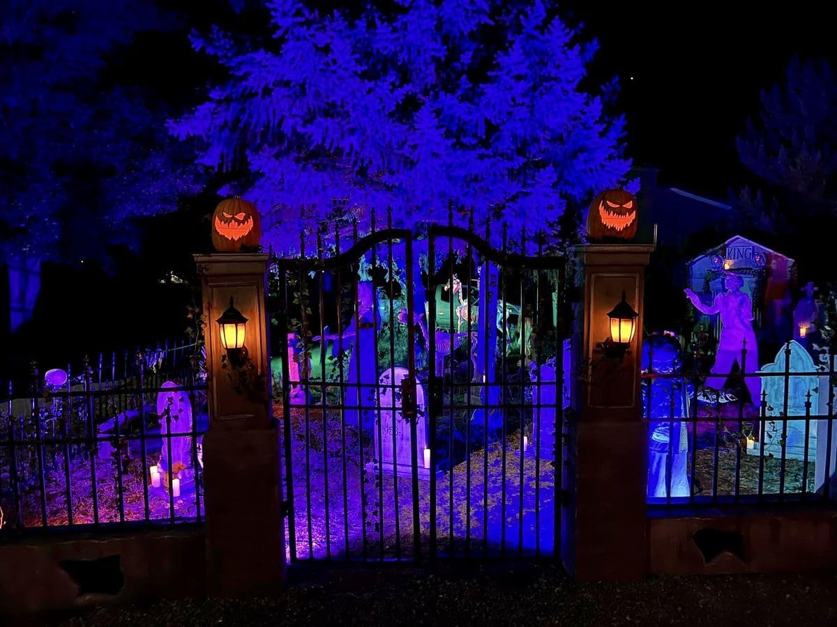 Hompavo 【Upgraded】 LED Flame Light Bulbs, 4 Modes Flickering Light Bulbs with Upside Down Effect, E26/E27 Flame Bulb for Halloween Christmas Party Patio Porch Home Indoor & Outdoor Decorations - 2 - Image 7