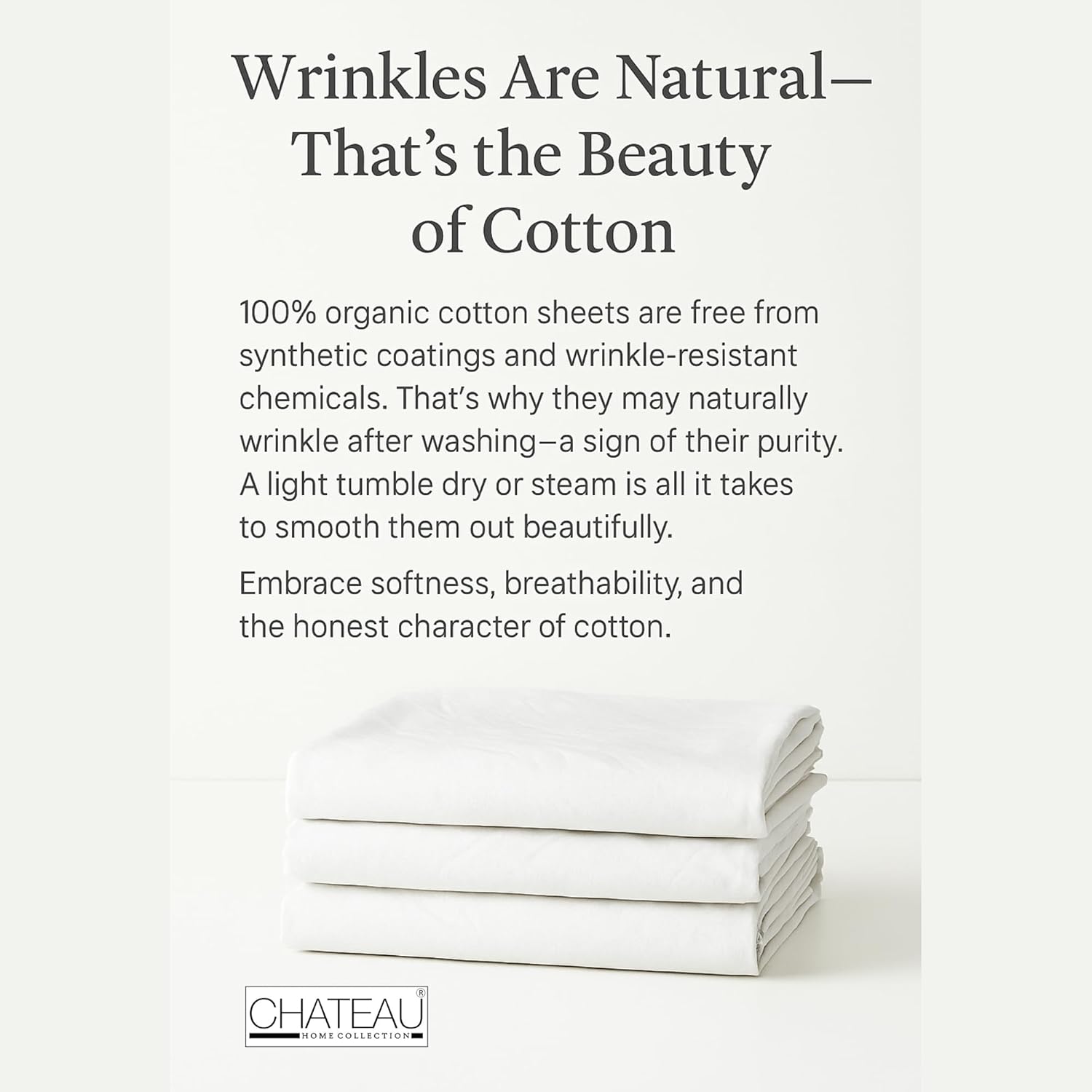 100% Organic Cotton King Size Sheets Set - Luxury Sateen Weave 300 TC 4 Piece Deep Pocket King Sheets Fits Upto 17", GOTS Certified Naturally Cool Soft Breathable & Comfy Sheet & Pillowcase Sets,- Tan - Image 8