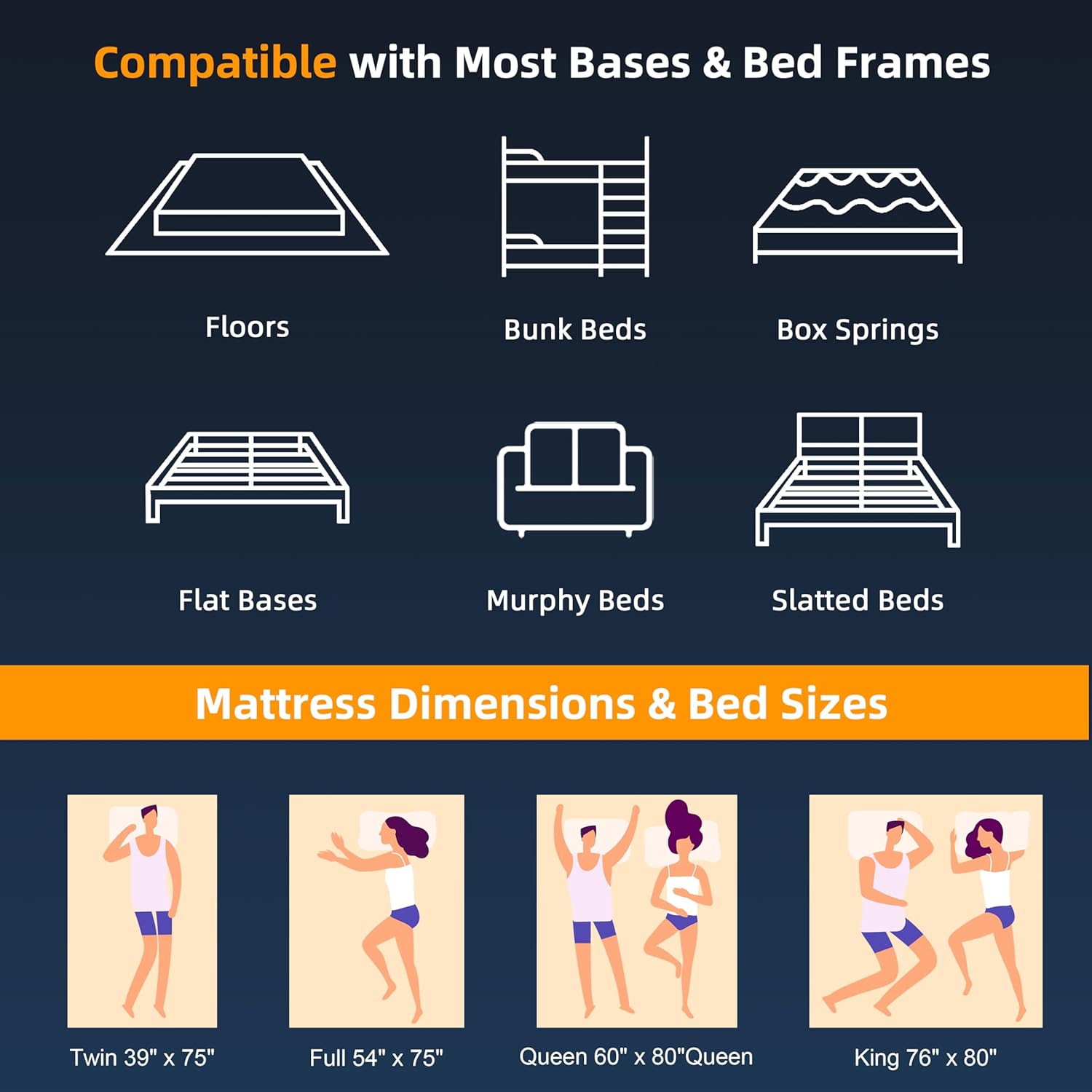 Queen Mattress, 10 Inch Hybrid Mattress in a Box with Memory Foam and Individual Pocket Springs - Medium Firm, Motion Isolation, Extra Edge Support & Pressure Relief, CertiPUR-US Certified - Image 8