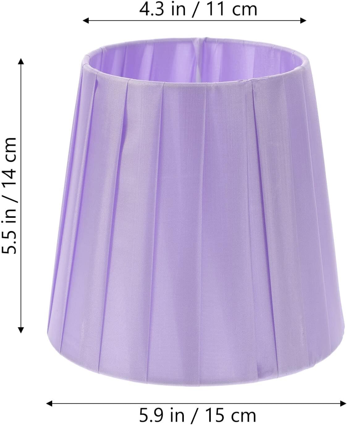 Lamp Shades, Small Lamp Shade, Fabric Lampshade, Table Lamp Cover, Chandelier Shades, Pendant Light Cover for Table Chandeliers Wall Floor Lamp Shade Replacement Wall Lamp - Image 2