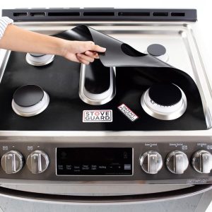 StoveGuard Model# GCRG3038AF, USA-Made, Custom Designed & Precision Cut Stove Cover for Gas Stove Top, Lite Frigidaire Gas Range Stove Top Protector